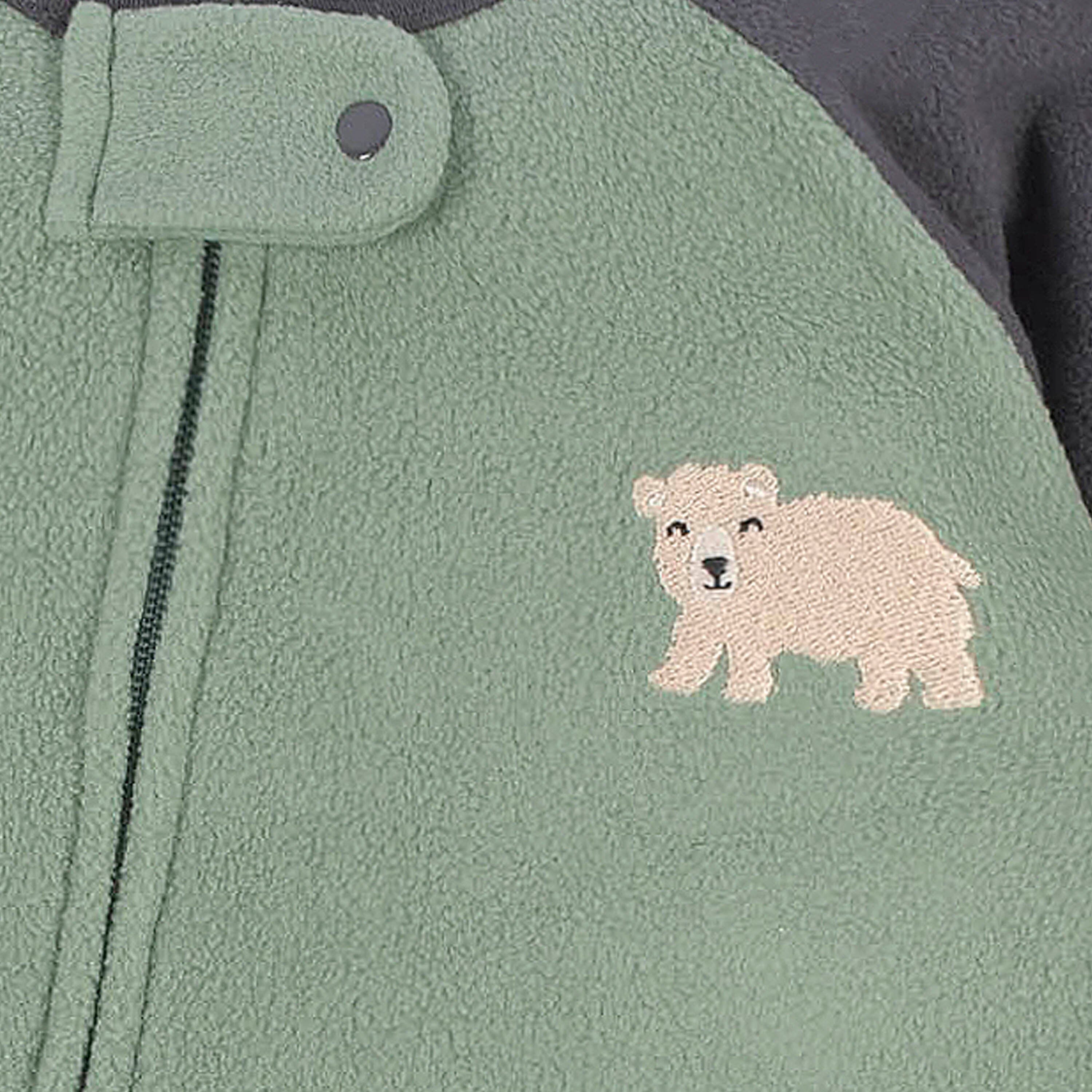 4 Pack Baby & Toddler Boys Buffalo & Bears Fleece Pajamas - Soft & Cozy Winter Sleepwear for Kids - Perfect for Bedtime & Lounging at Home
