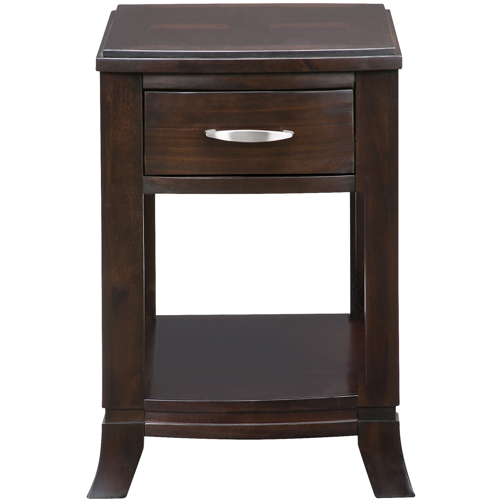 Modern Side Table for Living Room - Small End Table with Storage Shelf - Perfect for Coffee, Books, and Decor - Ideal for Apartments, Dorms & Bedrooms