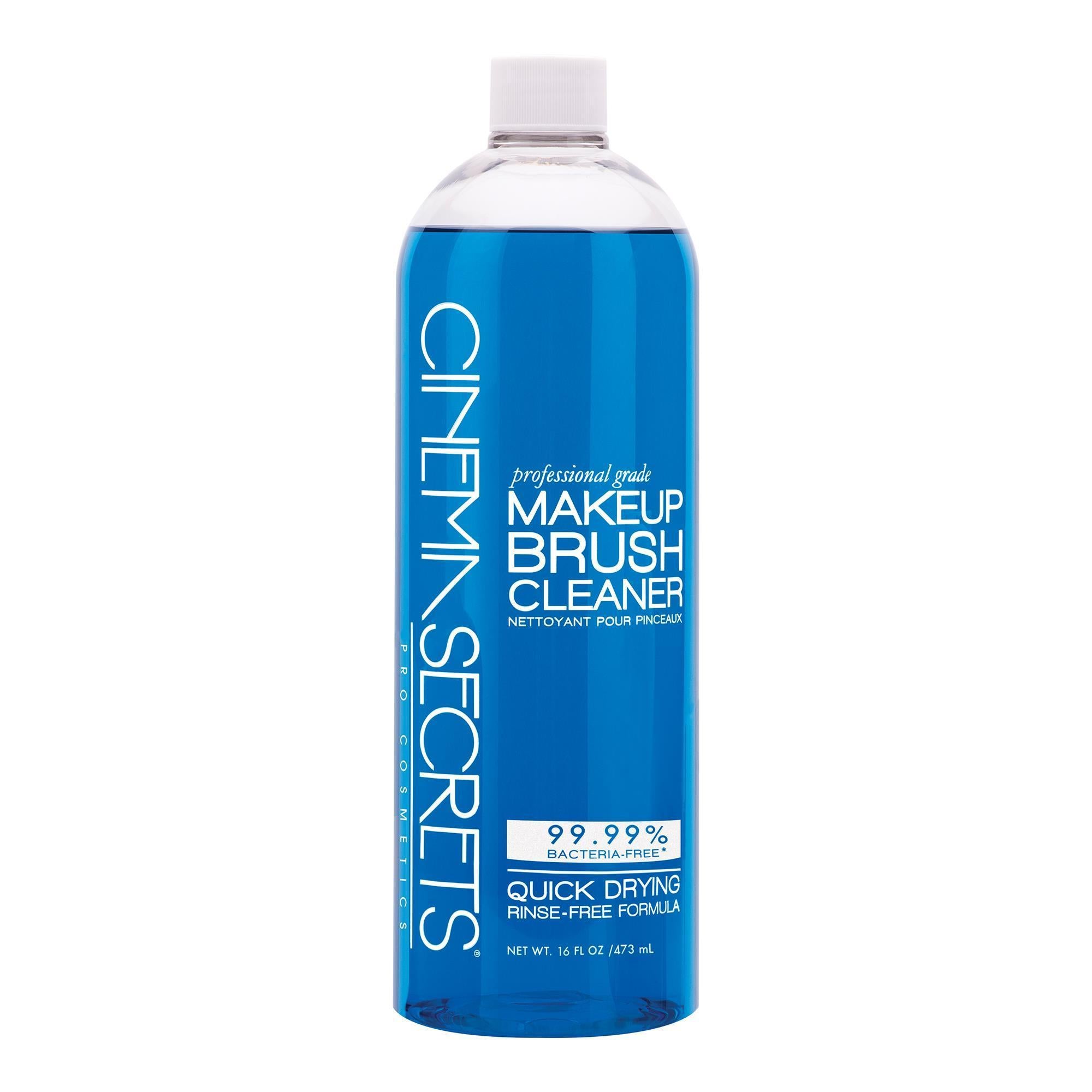 Cinema Secrets Professional Makeup Brush Cleaner - 16 fl. oz. | Quick-Drying, Deep Cleansing Formula for Makeup Brushes & Tools | Perfect for Salon, Home & Professional Use