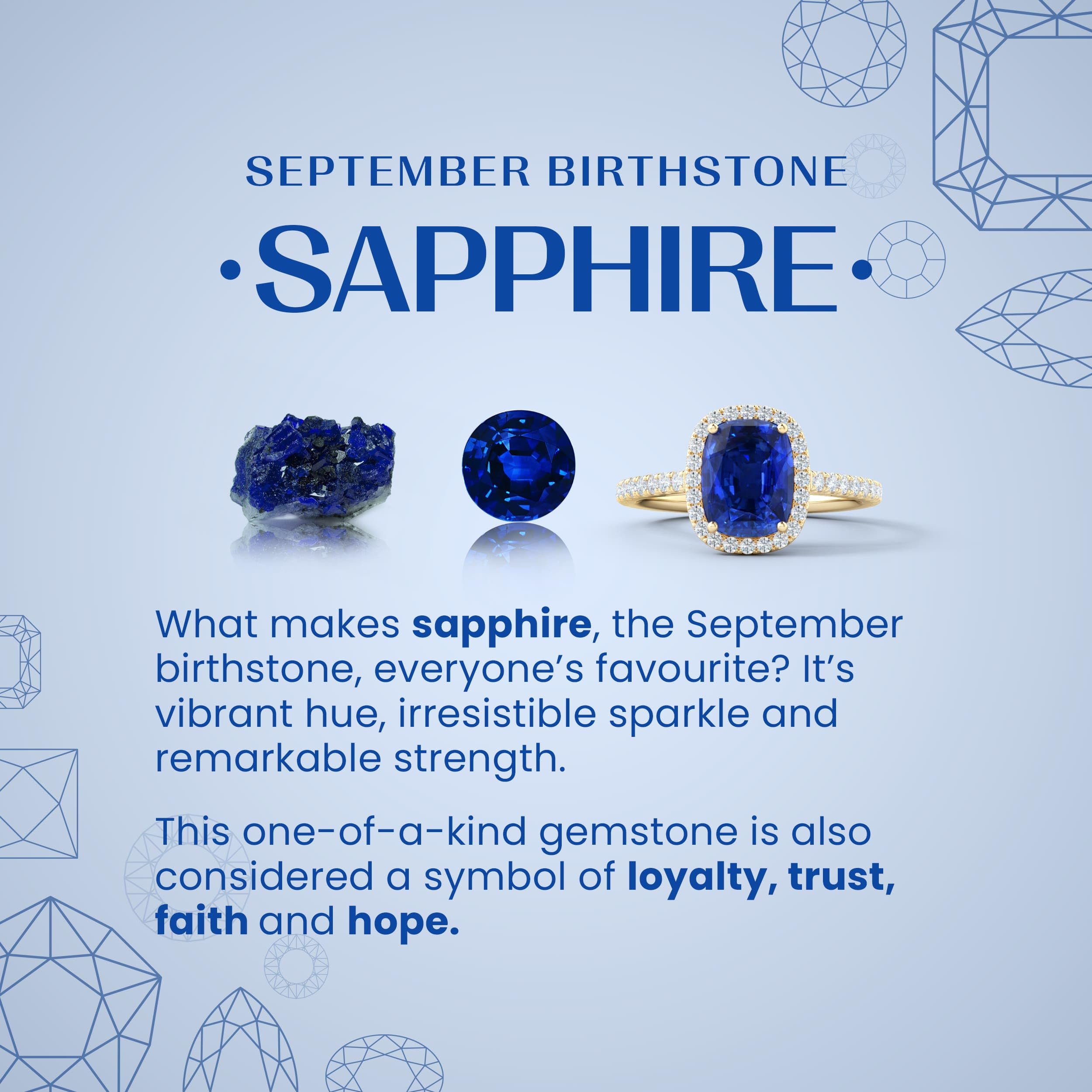 Natural Blue Sapphire Oval Pendant Necklace in Sterling Silver or 14K Solid Gold | September Birthstone Jewelry for Women | Perfect Birthday, Engagement, Anniversary & Wedding Gift | Elegant Everyday Wear & Special Occasion Jewelry