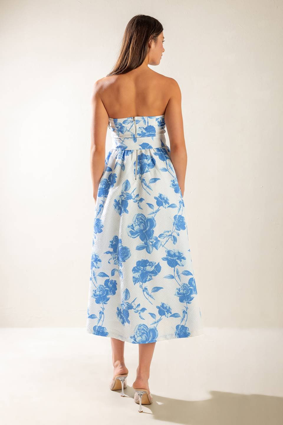 Honestlyy Love Woven Midi Dress - Flowy Summer Dress for Women, Casual Boho Chic Dress for Beach, Vacation & Date Night
