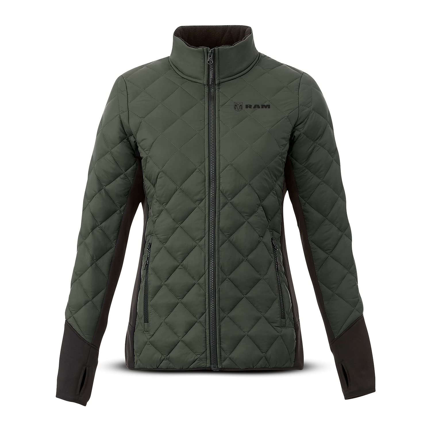 RAM Trucks Women's Insulated Winter Jacket - Waterproof Windproof Cold Weather Coat for Outdoor Work, Hunting & Snow Activities