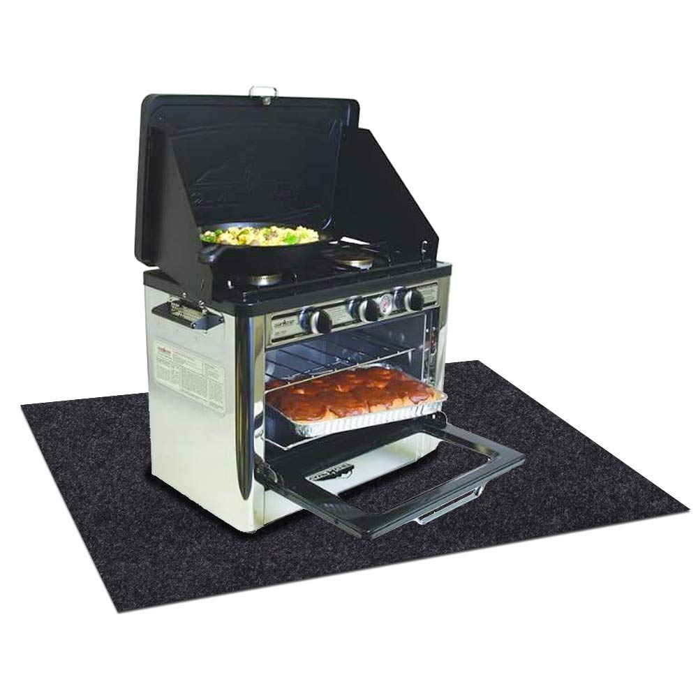 Kalasoneer Heat-Resistant Chef Stove Oven Mat - Non-Slip Silicone Baking Mat for Kitchen Countertops, Stovetops & Oven Protection (12x16 Inch) - Perfect for Cooking, Baking & Food Prep