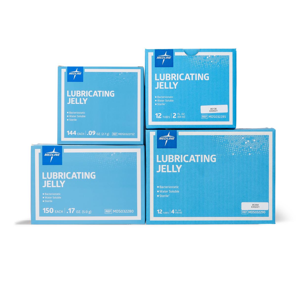 Premium Personal Lubricant Jelly Packets - 3g Single-Use (144 Count Box) | Discreet, Travel-Friendly & Hygienic for Intimate Moments, Massage & Medical Use