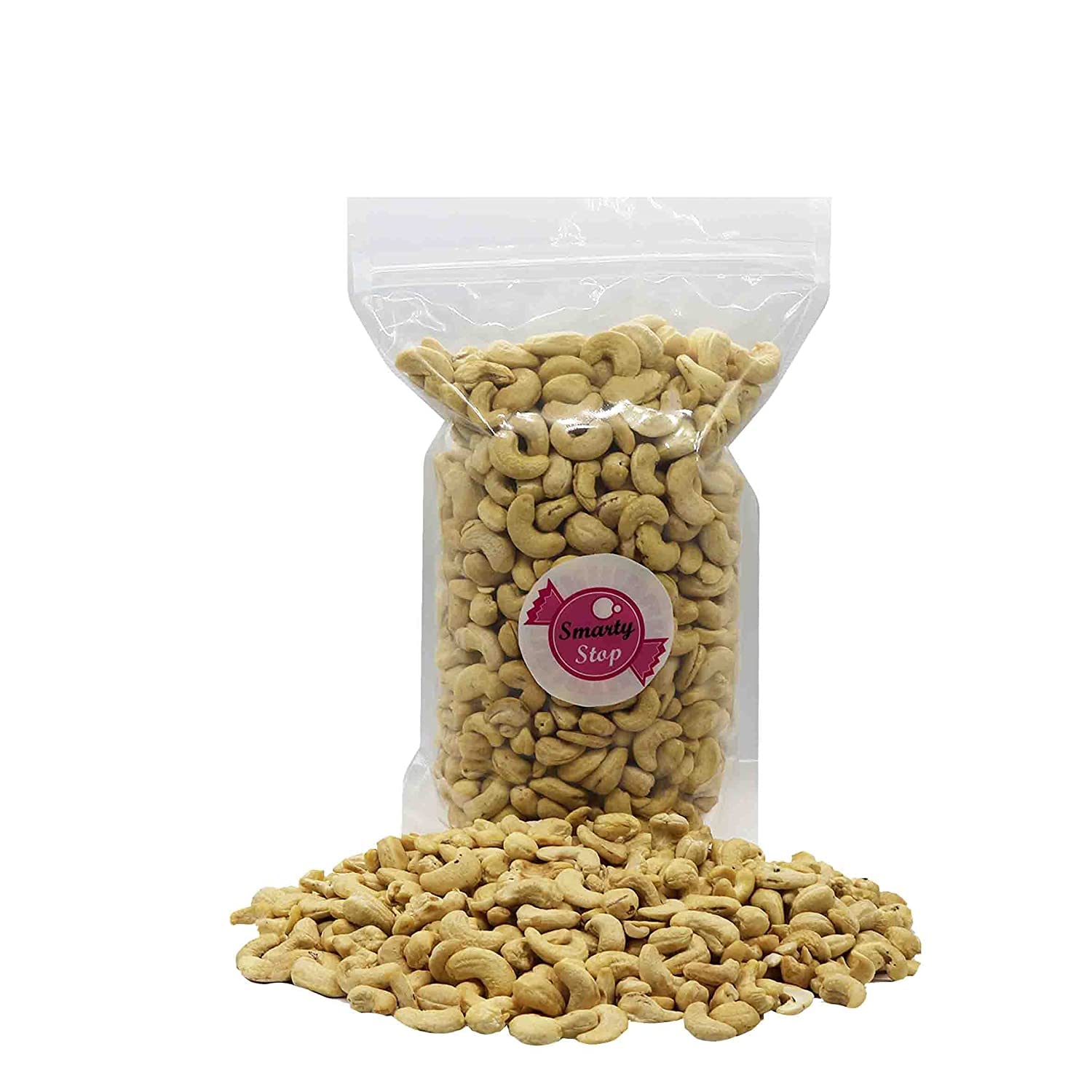 Premium Raw Smarty Stop Nuts Collection - 2 Pound Pack of Raw Cashews | Healthy Snacks for Keto, Vegan & Gluten-Free Diets | Perfect for Baking, Trail Mix & On-the-Go Nutrition