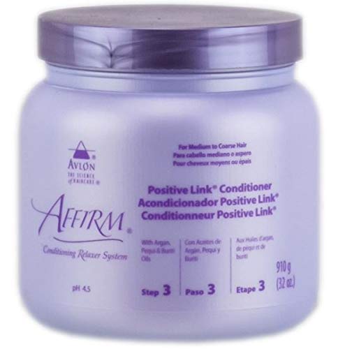 Affirm Positive Link Conditioner 16 Oz (Pack of 6) | Hydrating & Strengthening Hair Treatment for Natural & Relaxed Hair | Perfect for Daily Use & Salon-Quality Results