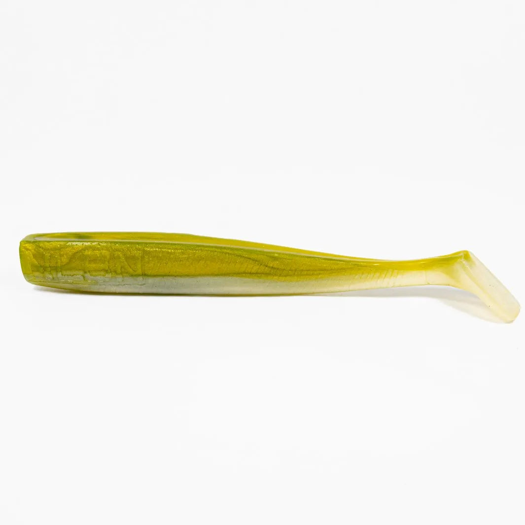 NLBN 5 Inch Paddle Tail Soft Plastic Fishing Lures - Saltwater & Freshwater Bass Trout Fishing Bait for Kayak and Shore Fishing