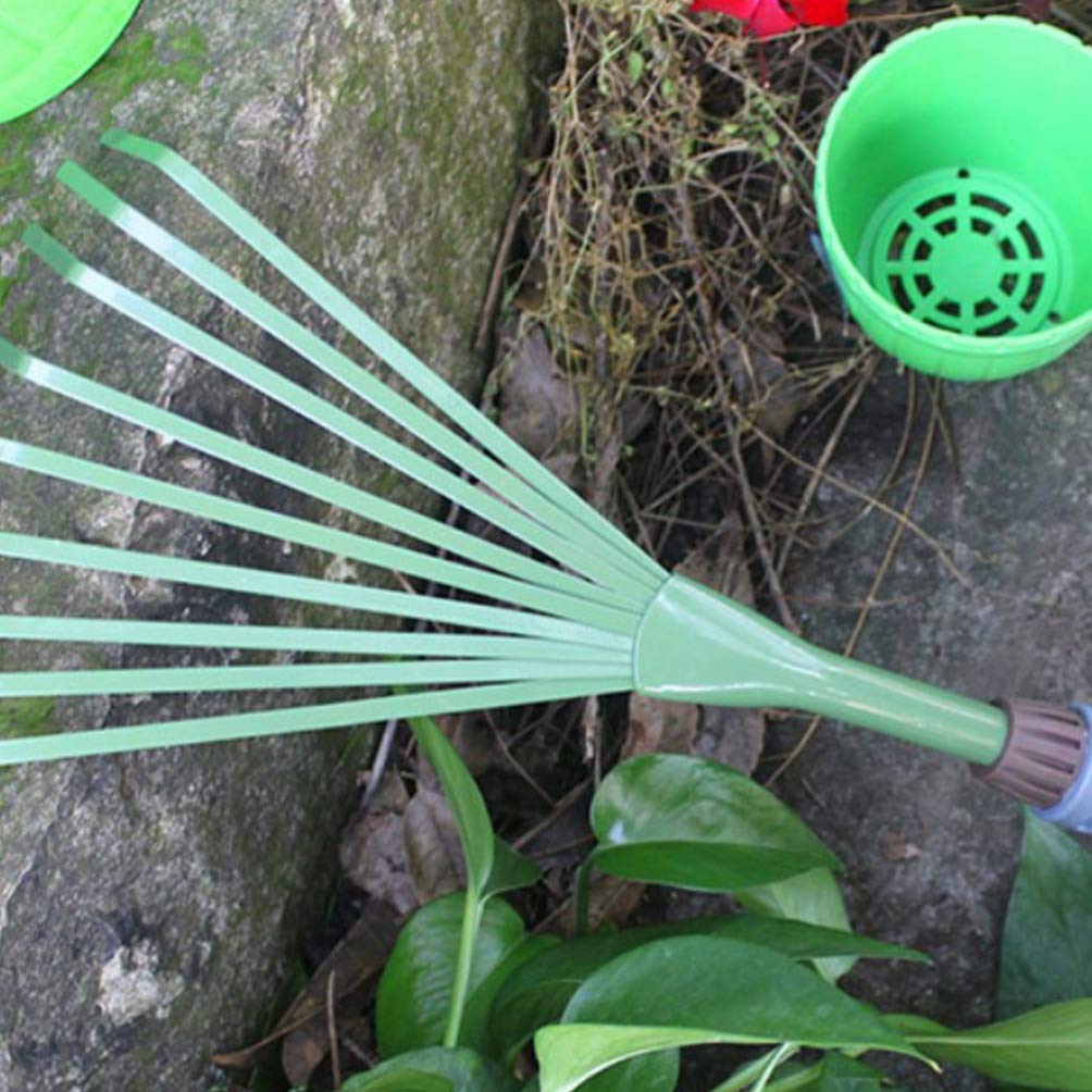 2-Pack Heavy Duty Garden Rake & Cultivator - Stainless Steel Soil Rake for Weeding, Loosening Soil, Gardening & Landscaping - Perfect for Flower Beds, Lawns & Vegetable Gardens