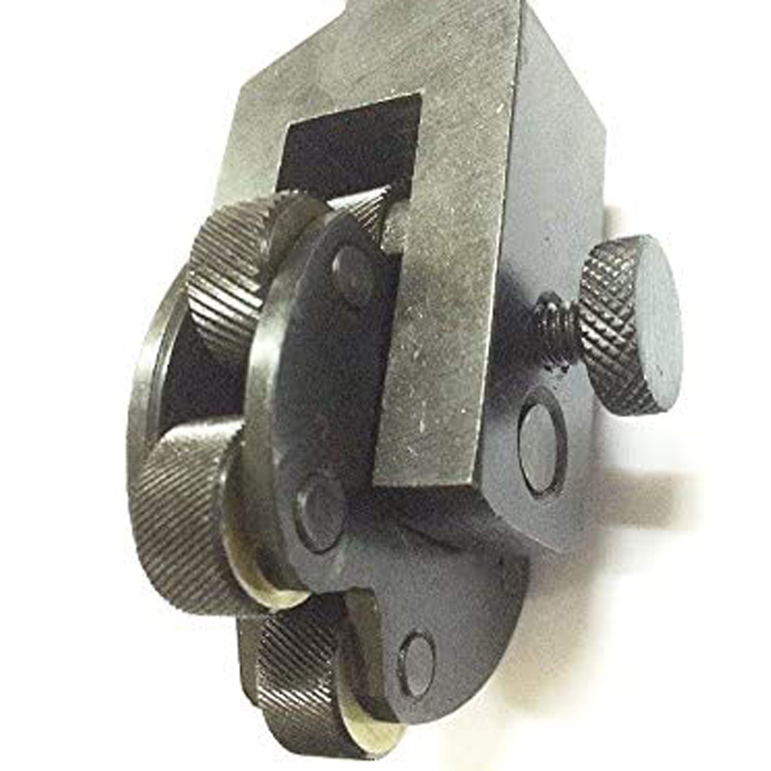AnNafi® 6 Knurls Rotating Head Knurling Tool - Multi Pitch Design (Coarse/Medium/Fine Diamonds) for Lathe Tool Holder - Perfect for Metalworking, Jewelry Making & DIY Projects
