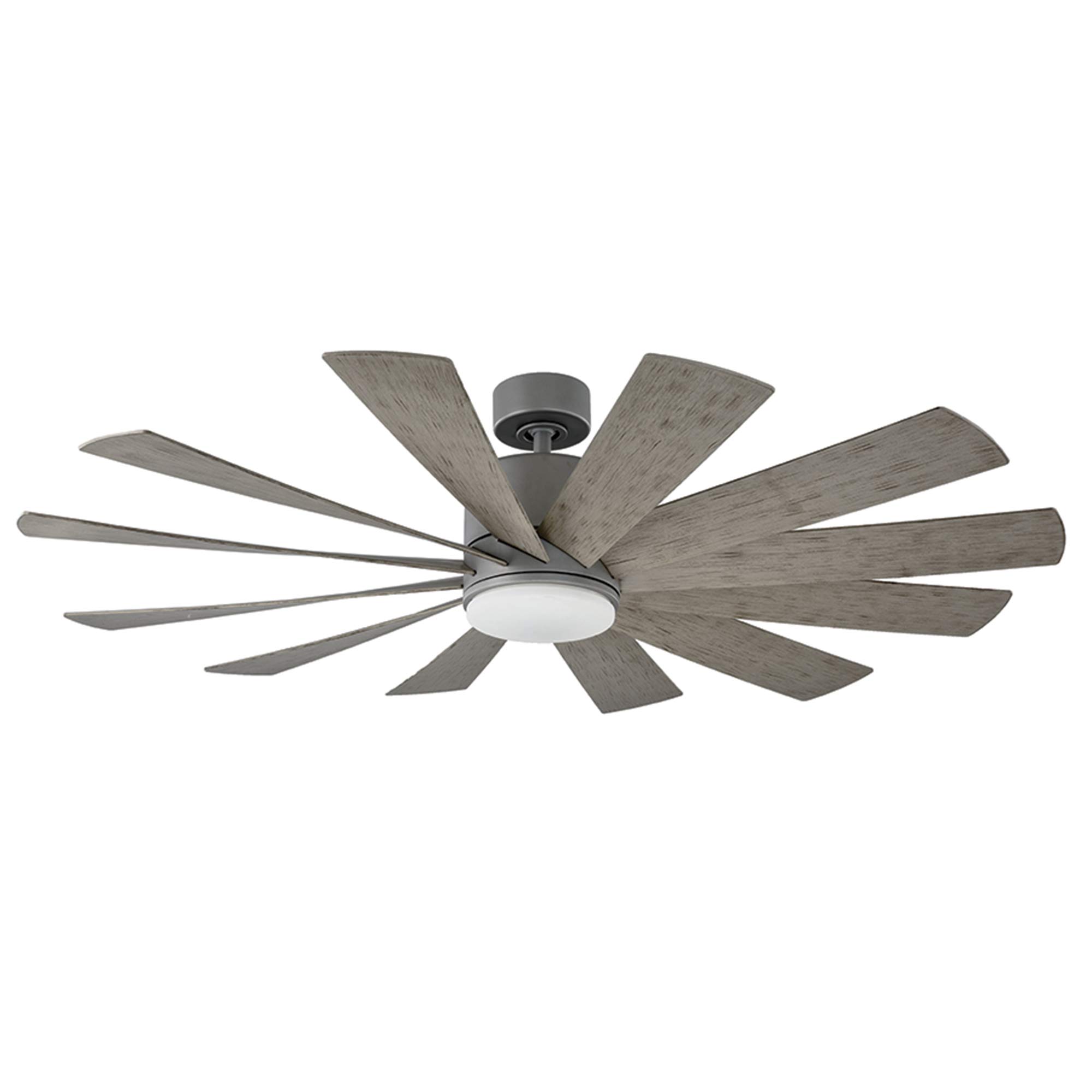 Modern Forms FR-W1815-60L27GHWG 60-Inch Transitional Ceiling Fan - Windflower Collection in Bronze/Dark Finish - Energy Efficient with LED Light - Perfect for Living Room, Bedroom, or Patio