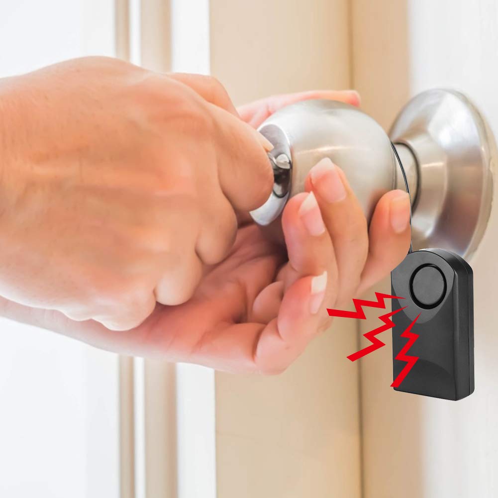 Portable Door Alarm 120dB - Anti-Theft Security Sensor for Home & Office Safety