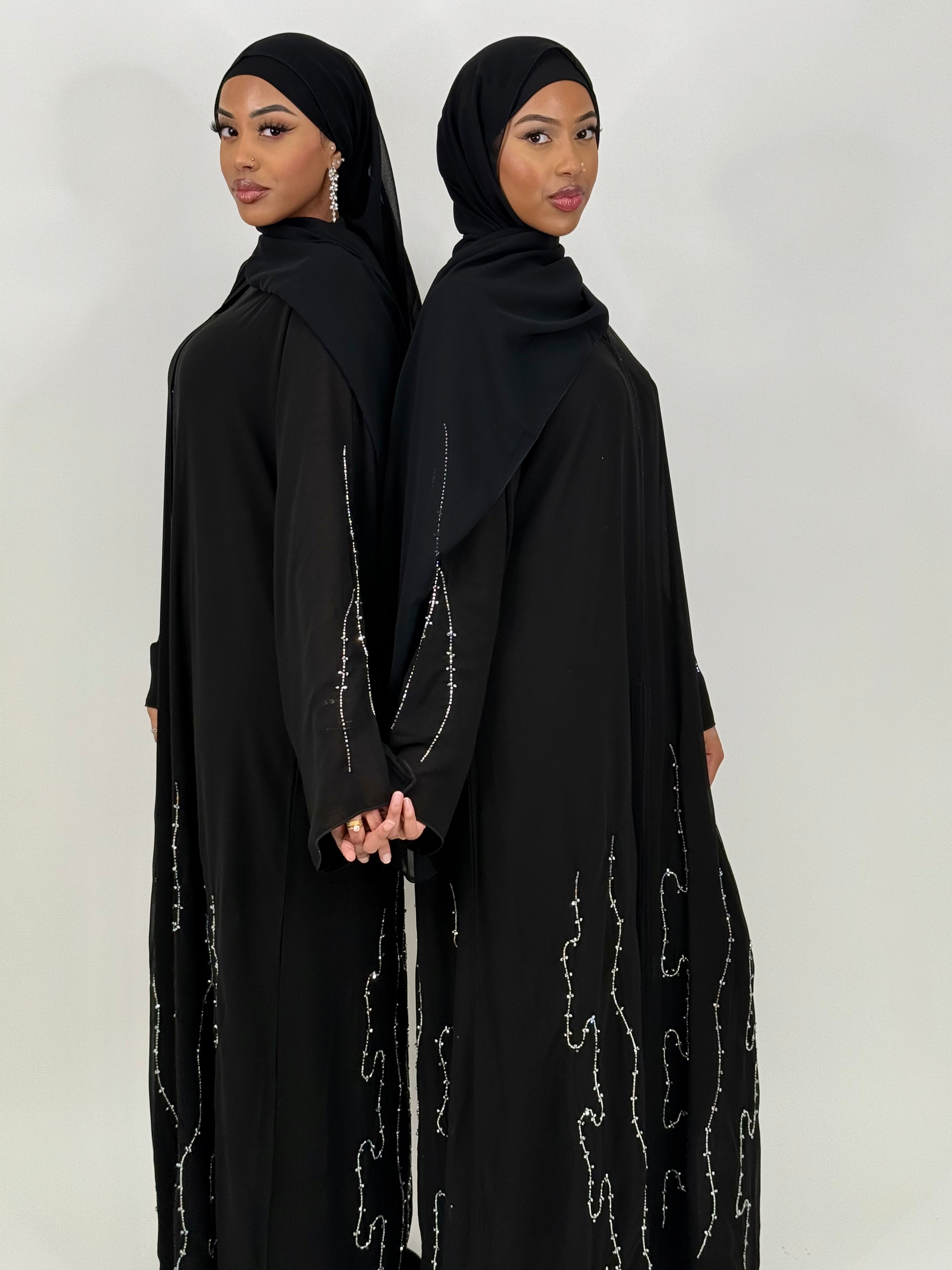 Qeyr Abaya - Elegant Islamic Modest Dress for Women | Perfect for Prayer, Eid, and Special Occasions
