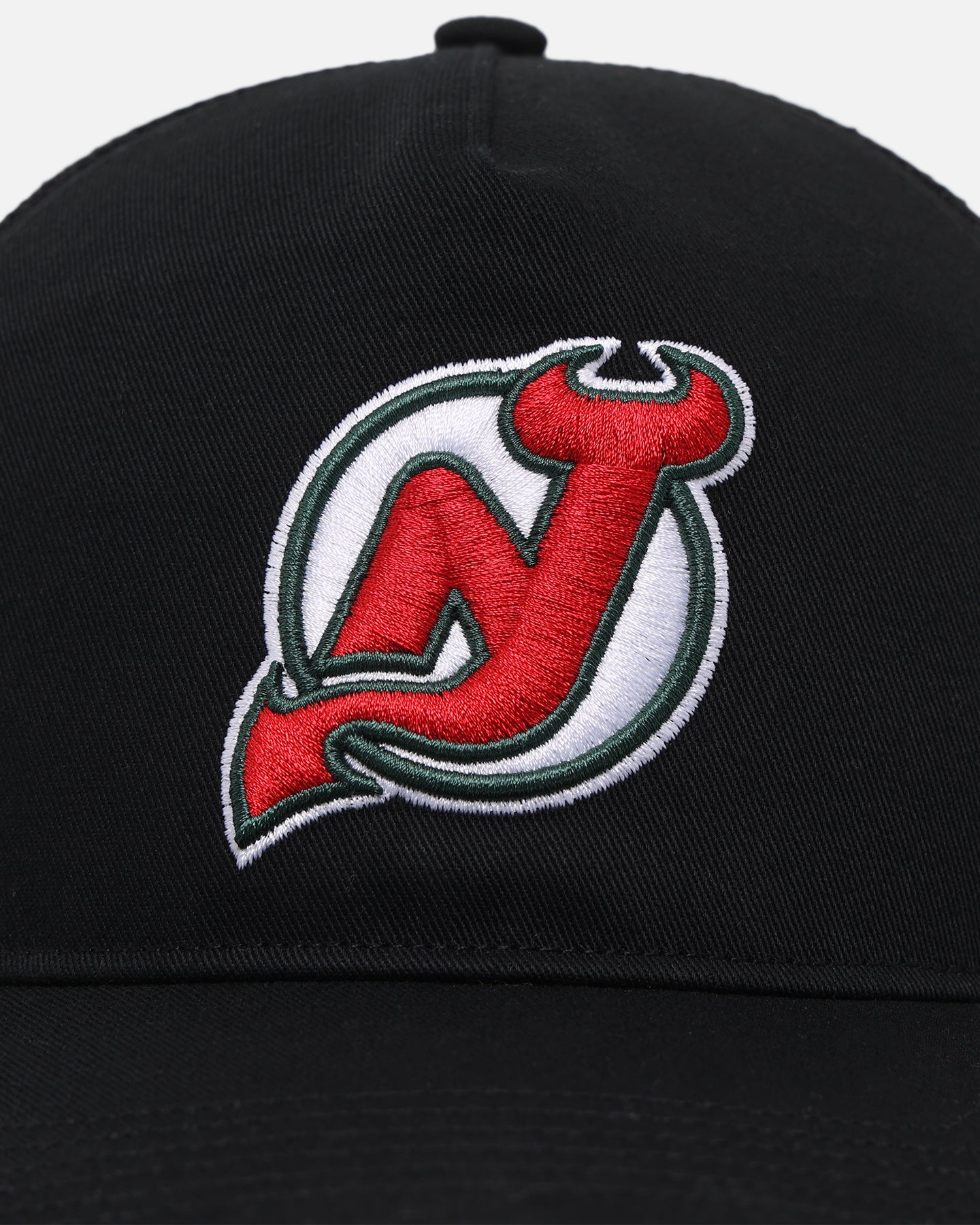 New Jersey Devils '47 Hitch Trucker Snapback Hat - Black/Team Color Adjustable Mesh Baseball Cap for Men & Women - Perfect for Games, Fan Gear & Casual Wear