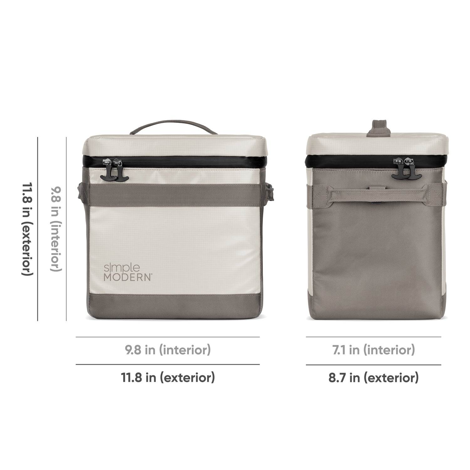 12 Can Soft Cooler - Portable Insulated Lunch Bag for Picnics, Beach, Camping & Outdoor Activities | Day Cooler for Drinks & Food Storage
