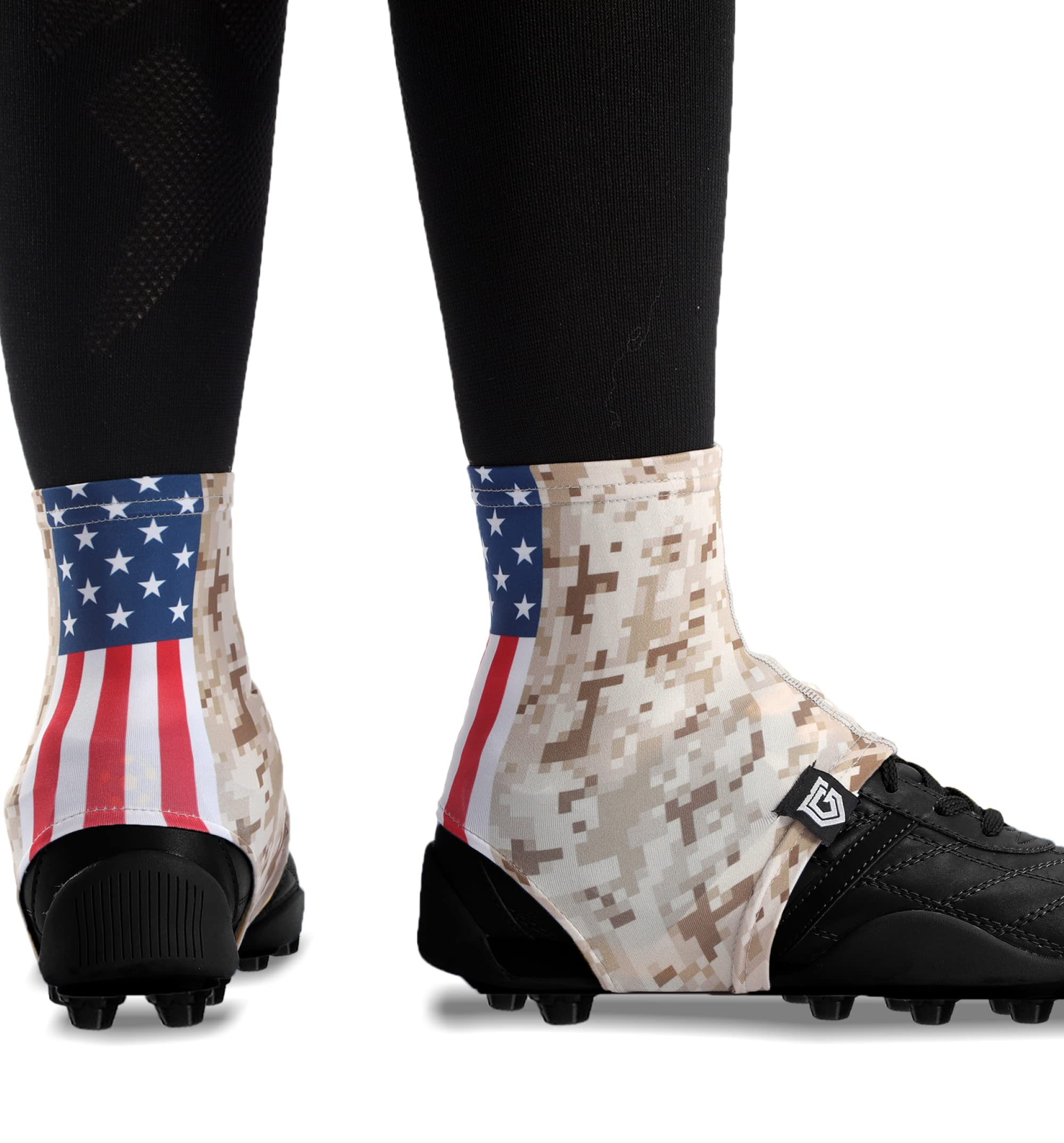 Football Cleat Covers & Spats - Non-Slip Soccer Cleat Socks for Baseball, Softball & Football Players - Perfect for Wet Fields & Turf Games