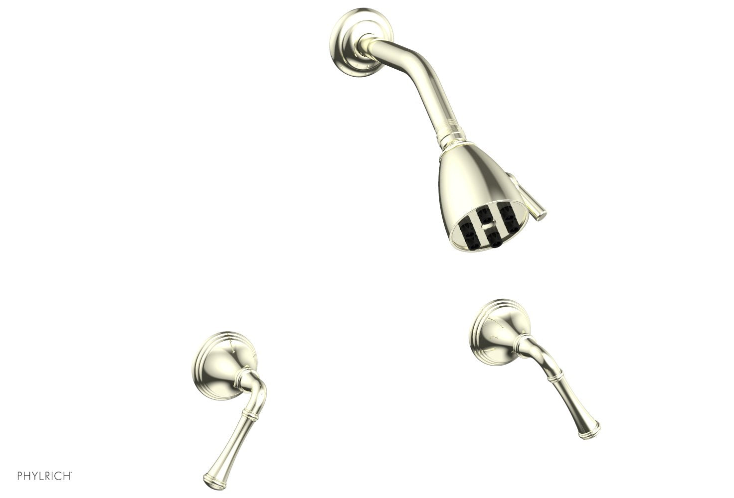 3RING Two Handle Shower Faucet Set D3205 - Chrome Finish Bathroom Shower System for Modern Homes, Perfect for Master Bath or Guest Bathroom Renovation