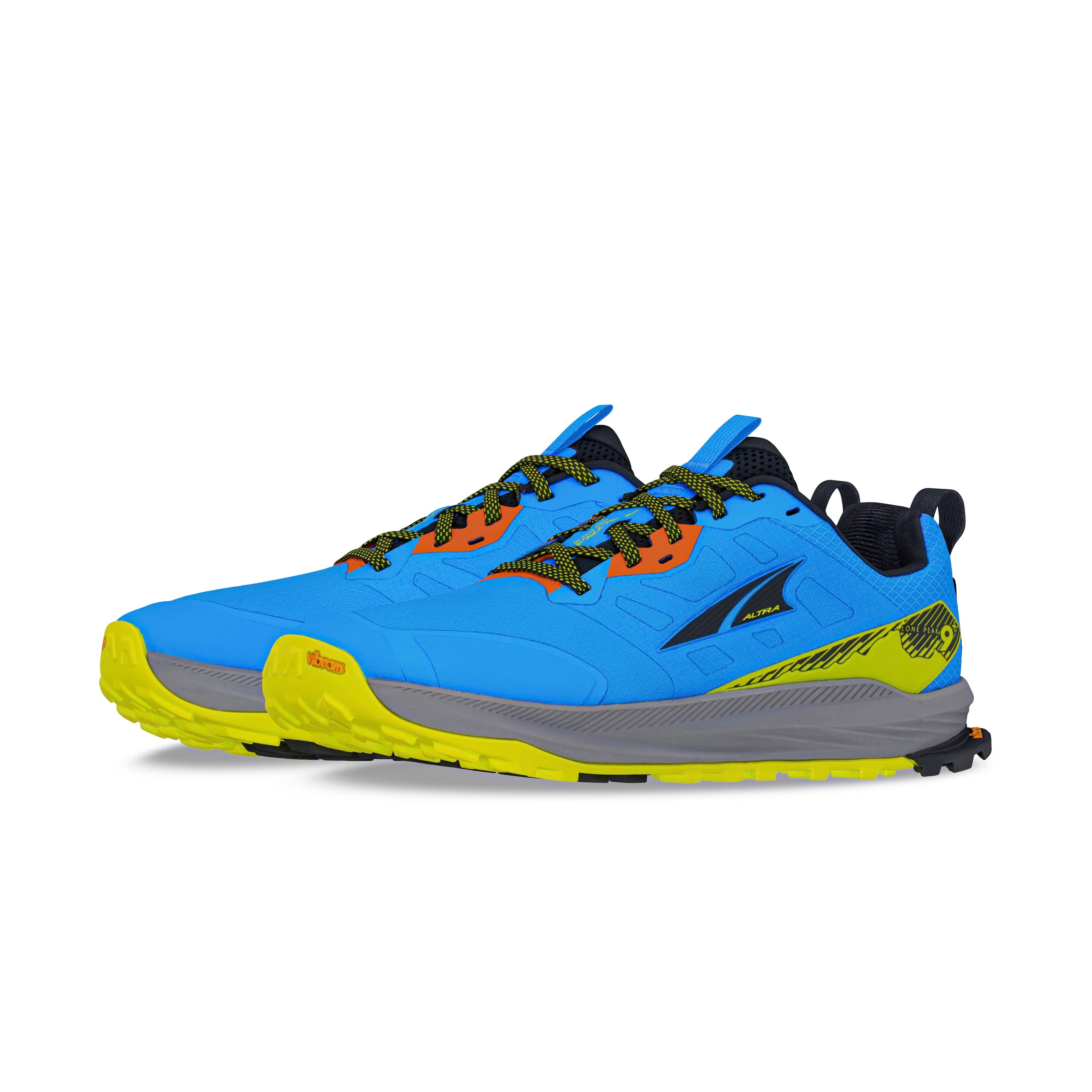 Altra Lone Peak 9+ Trail Running Shoes for Men - Lightweight Hiking & Outdoor Adventure Footwear (Blue) - Perfect for Trail Running, Hiking, and Backpacking