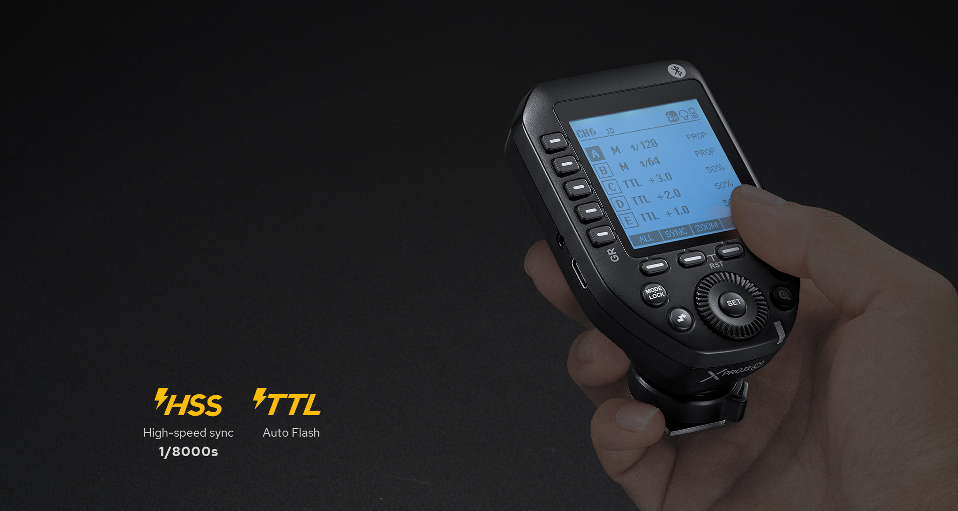 Godox XproII N TTL Wireless Flash Trigger for Nikon DSLR Cameras - Perfect for Studio Photography, Wedding & Event Shooting