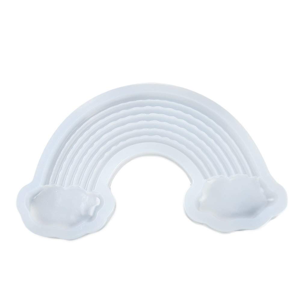 Epoxy Resin Silicone Molds for Jewelry Making - Large Rainbow Cloud Casting Molds DIY Resin Crafts (1pc) - Perfect for Handmade Jewelry, Keychains & Home Decor