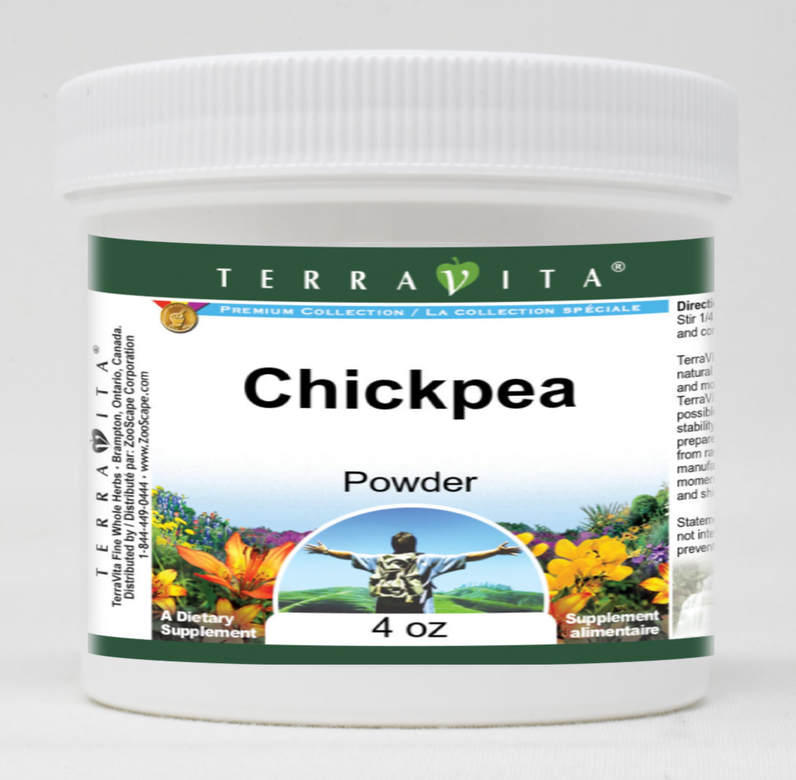 Organic Chickpea Powder 4oz (3-Pack) | Gluten-Free, Vegan & Non-GMO | Perfect for Baking, Hummus & Protein Shakes | ZIN: 519698
