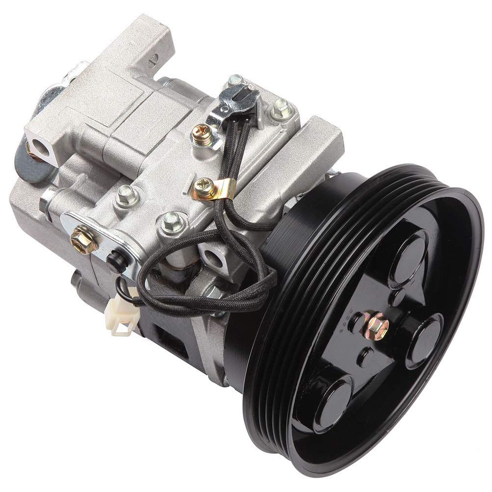CCiyu AC Compressor Pump Replacement for Mazda Protege - High Performance Air Conditioning Clutch Compressor - Perfect for Summer Road Trips & Hot Weather Driving