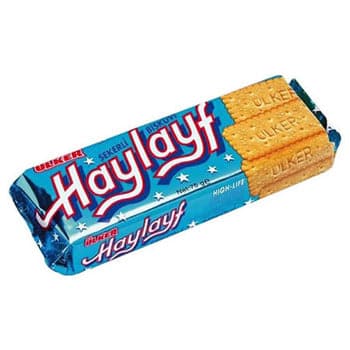 Ulker Haylayf Turkish Biscuits - 158g | Authentic Turkish Cookies | Perfect for Tea Time, Snacking & Gifting