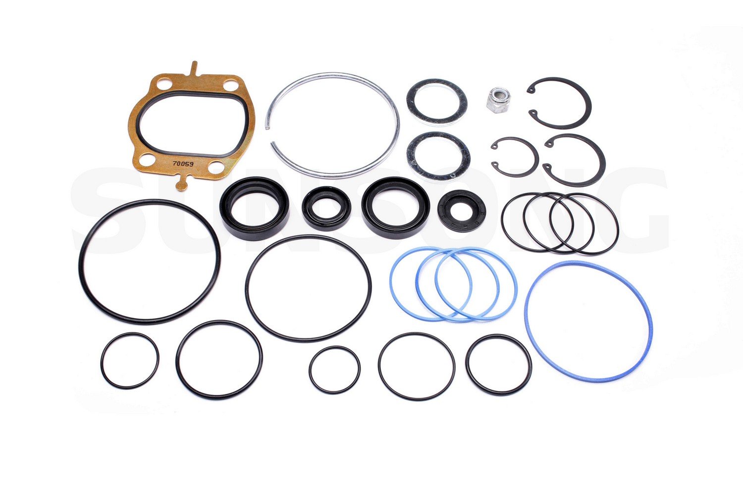 Sunsong 8401228 Steering Gear Seal Kit - High Quality Replacement for Smooth Steering | Perfect for Car, Truck & SUV Repairs