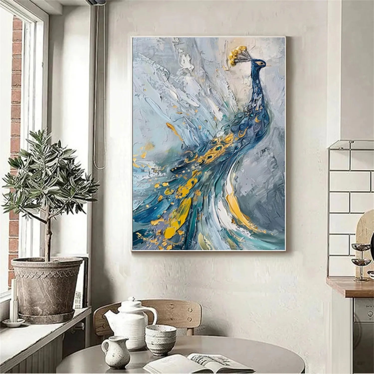 Animal Art Painting #AP091 - Stunning Wildlife Canvas Wall Decor for Living Room, Bedroom & Office