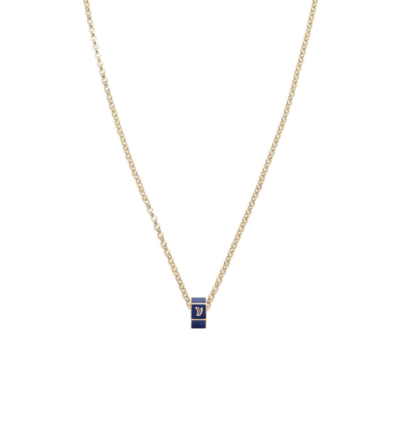Custom Faceted Heartbeat Pendant Necklace - Blue Cubic Zirconia Fine Clip Chain for Women | Perfect for Valentine's Day, Anniversary Gifts & Romantic Date Nights