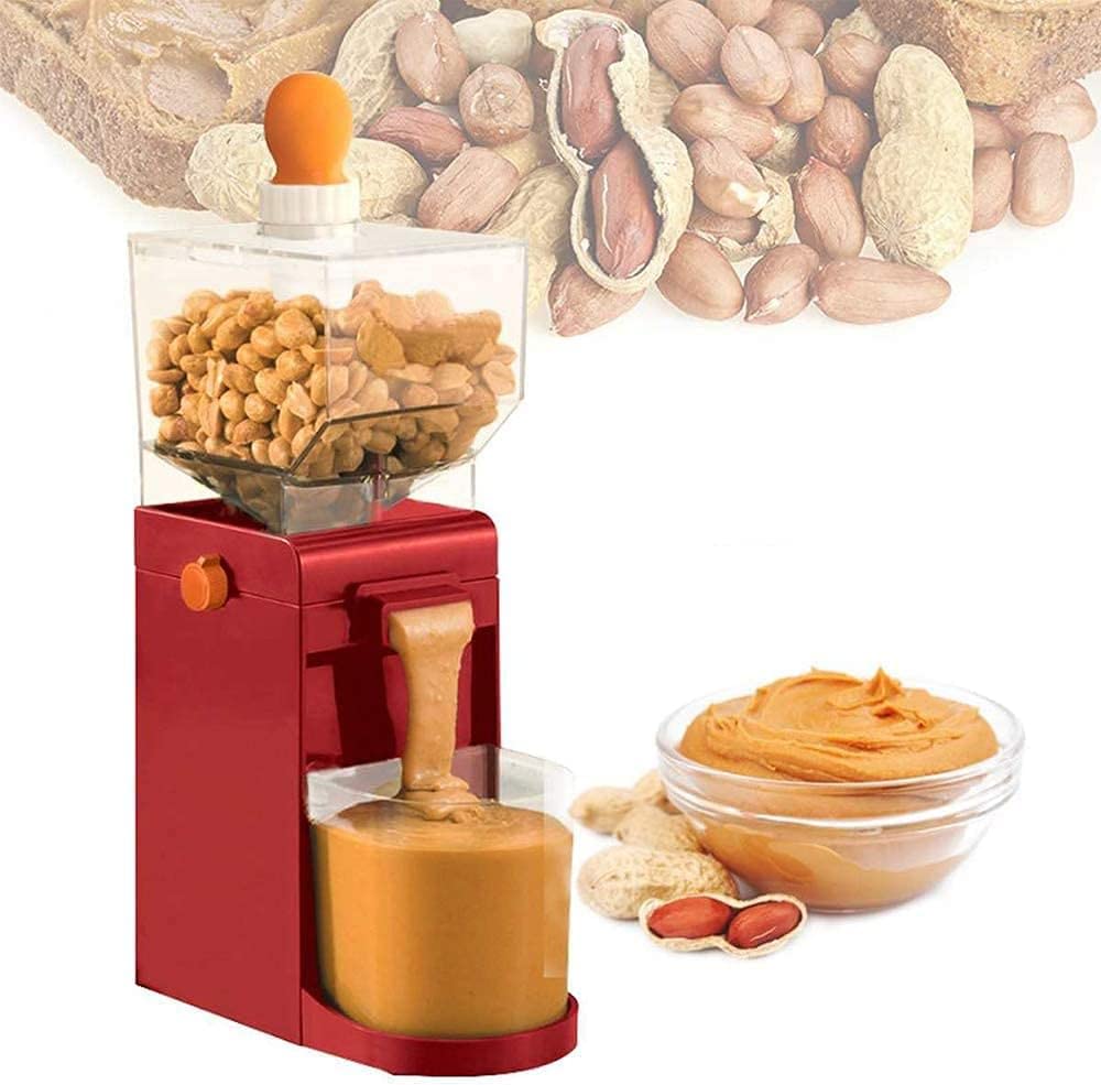 Electric Sesame Sauce & Nut Grinder - 500ML Portable Peanut Butter Maker Machine for Home & Commercial Use | Easy to Operate Grain Mill for Smoothies, Baking & Healthy Snacks