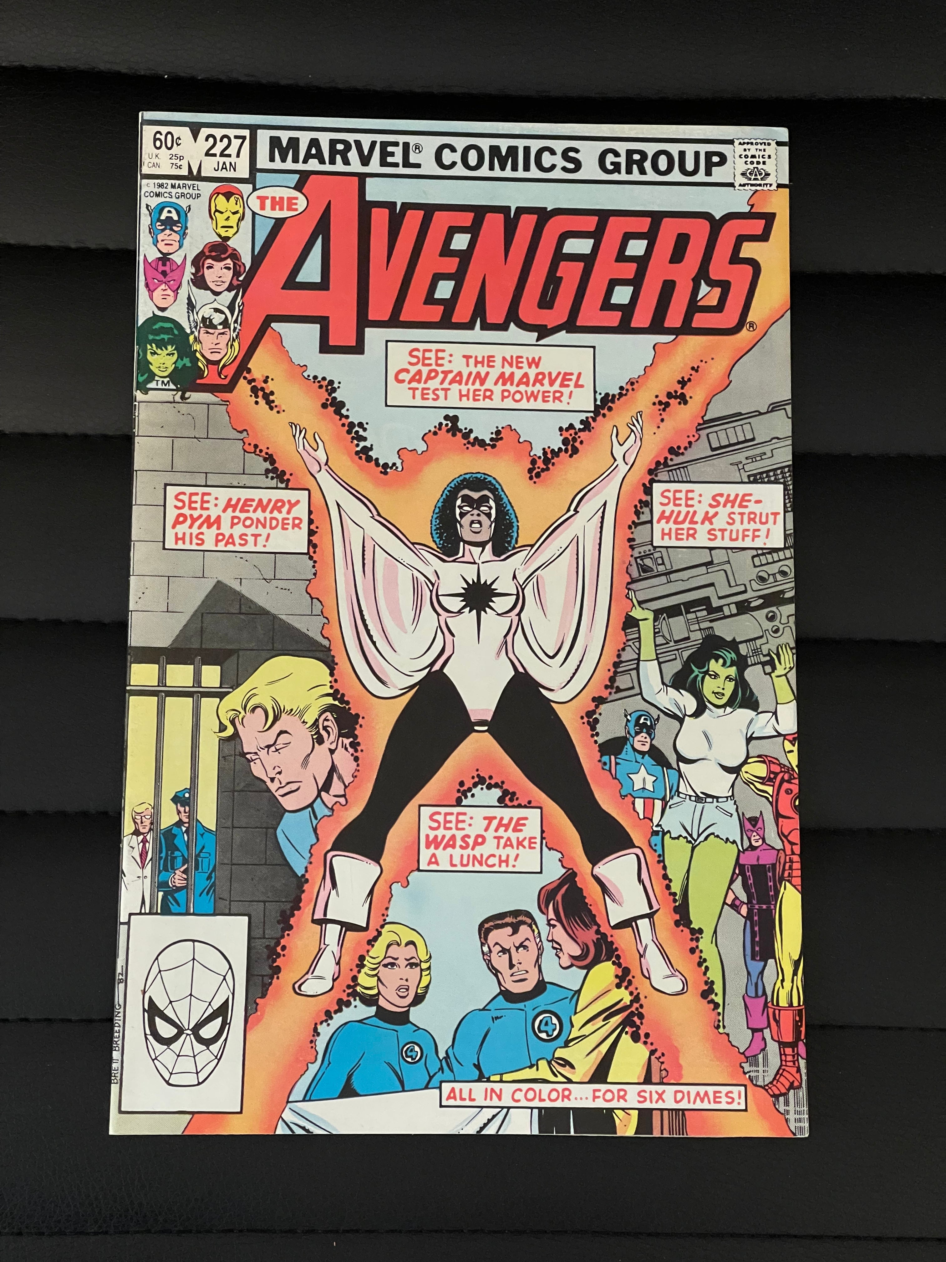 Avengers VF or Better Key Comic Book #227 - Rare Collectible for Marvel Fans & Comic Enthusiasts | Perfect for Display, Investment & Gifting