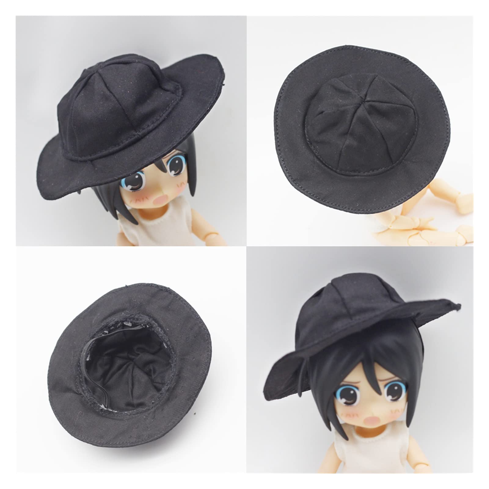 Fashion Princess Doll Hat for 1/6-1/12 BJD & Barbie - Party & Photo Props