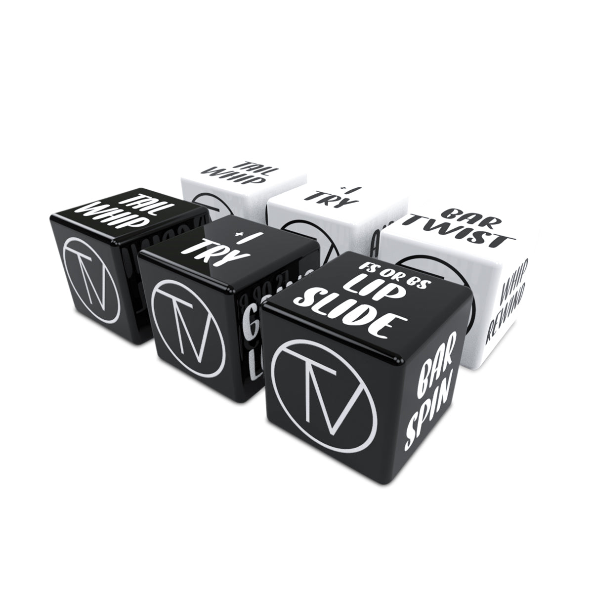 TV Trick Dice Set - Fun Magic Dice for Games & Parties - Perfect for Family Game Nights & Bar Tricks