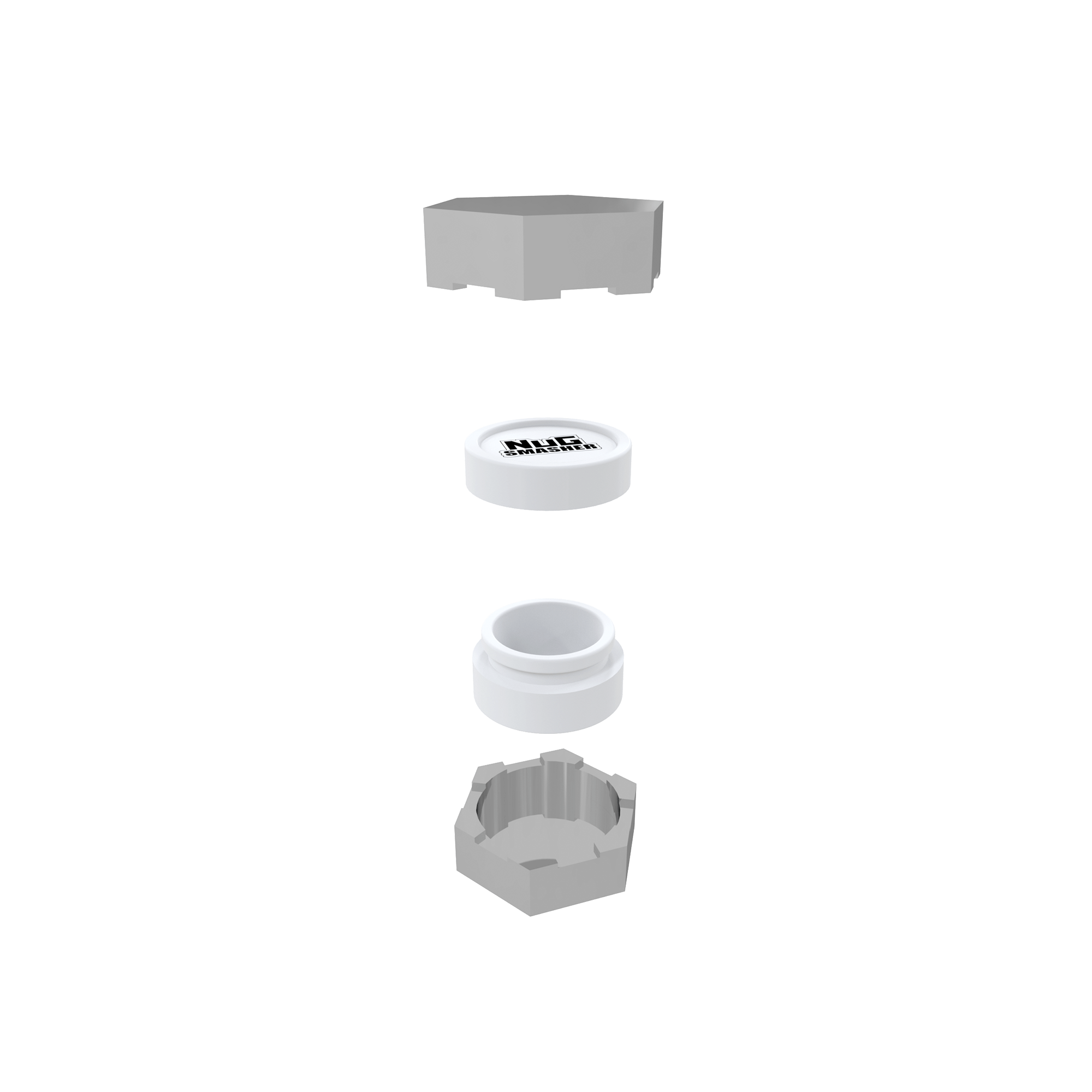 NugSmasher Mini Decarboxylation Capsule for Rosin Press - Portable Essential Oil Extractor for Home Use, DIY Concentrates & Herbal Infusions