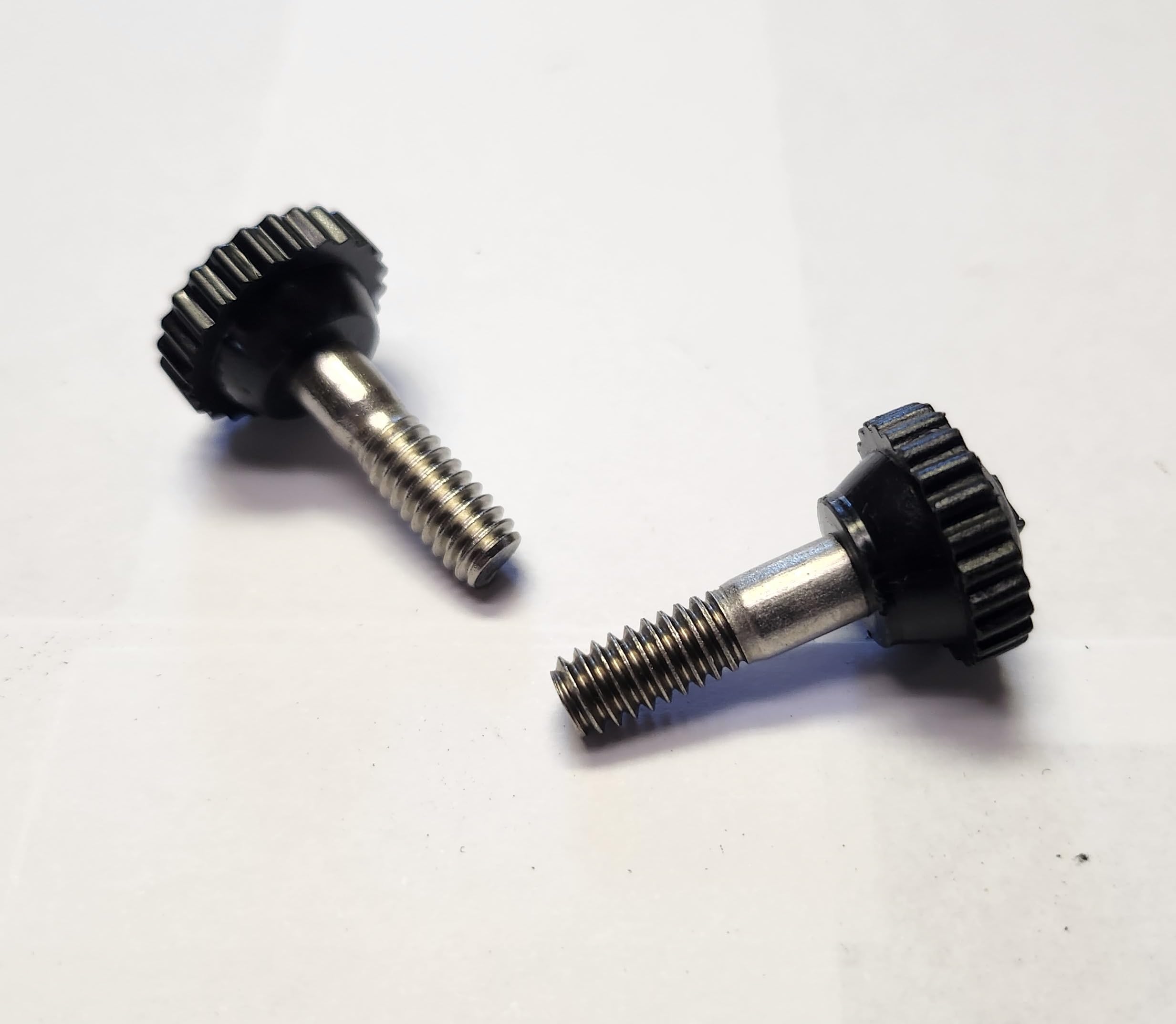 Black Nylon Deck Hinge Screws - Corrosion-Resistant, Weatherproof Fasteners for Outdoor Furniture, Gates & Marine Applications - Perfect for Patio, Garden & Boat Deck Repairs