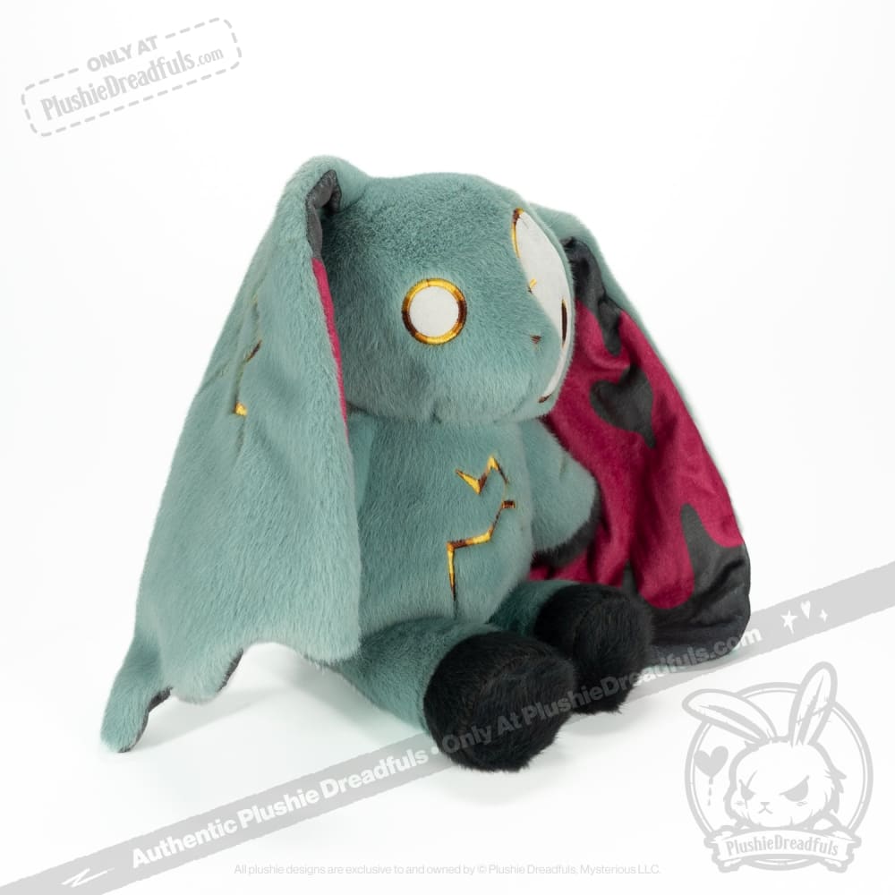 Plushie Dreadfuls Complex PTSD (CPTSD) Rabbit Stuffed Animal - Soft Comfort Toy for Anxiety Relief, Therapy Support & Emotional Healing - Perfect for PTSD Survivors, Mental Health Awareness & Cuddling