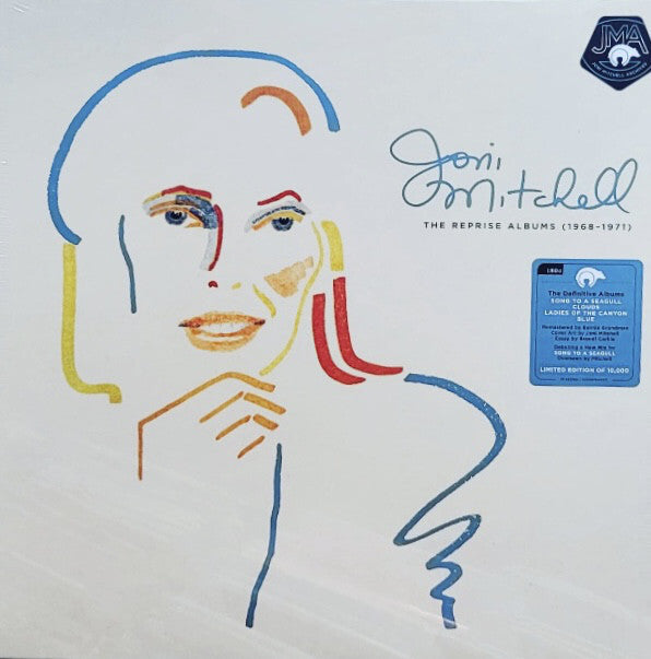 Joni Mitchell The Reprise Albums (1968-1971) - 4 LP Vinyl Record Box Set | Limited Edition Collector's Item for Music Lovers & Audiophiles | Perfect for Home Listening, Gifts & Vinyl Collections