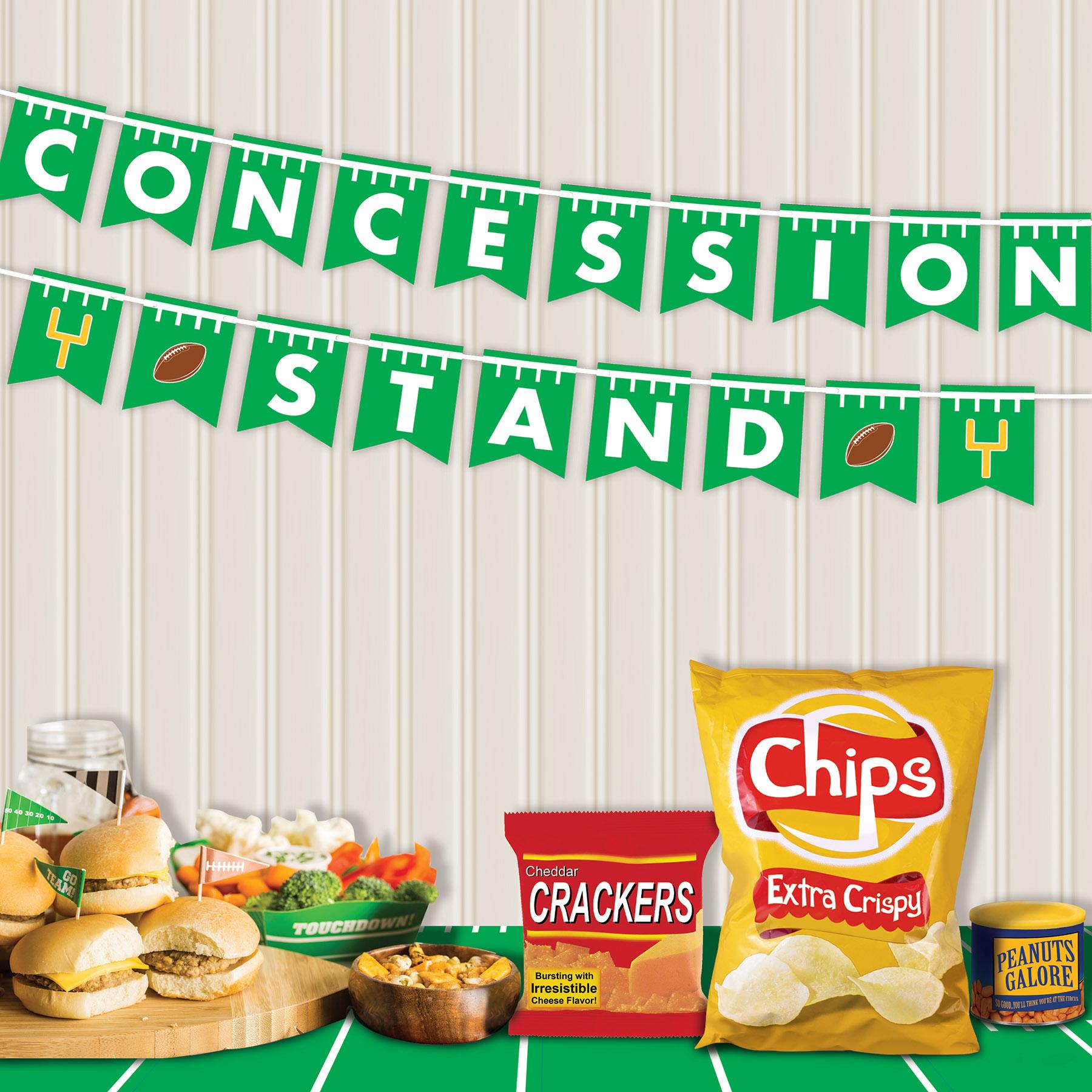 12 Pack Beistle Football Party Decorations - Colorful Concession Stand Streamers for Game Day, Tailgating & Sports Events