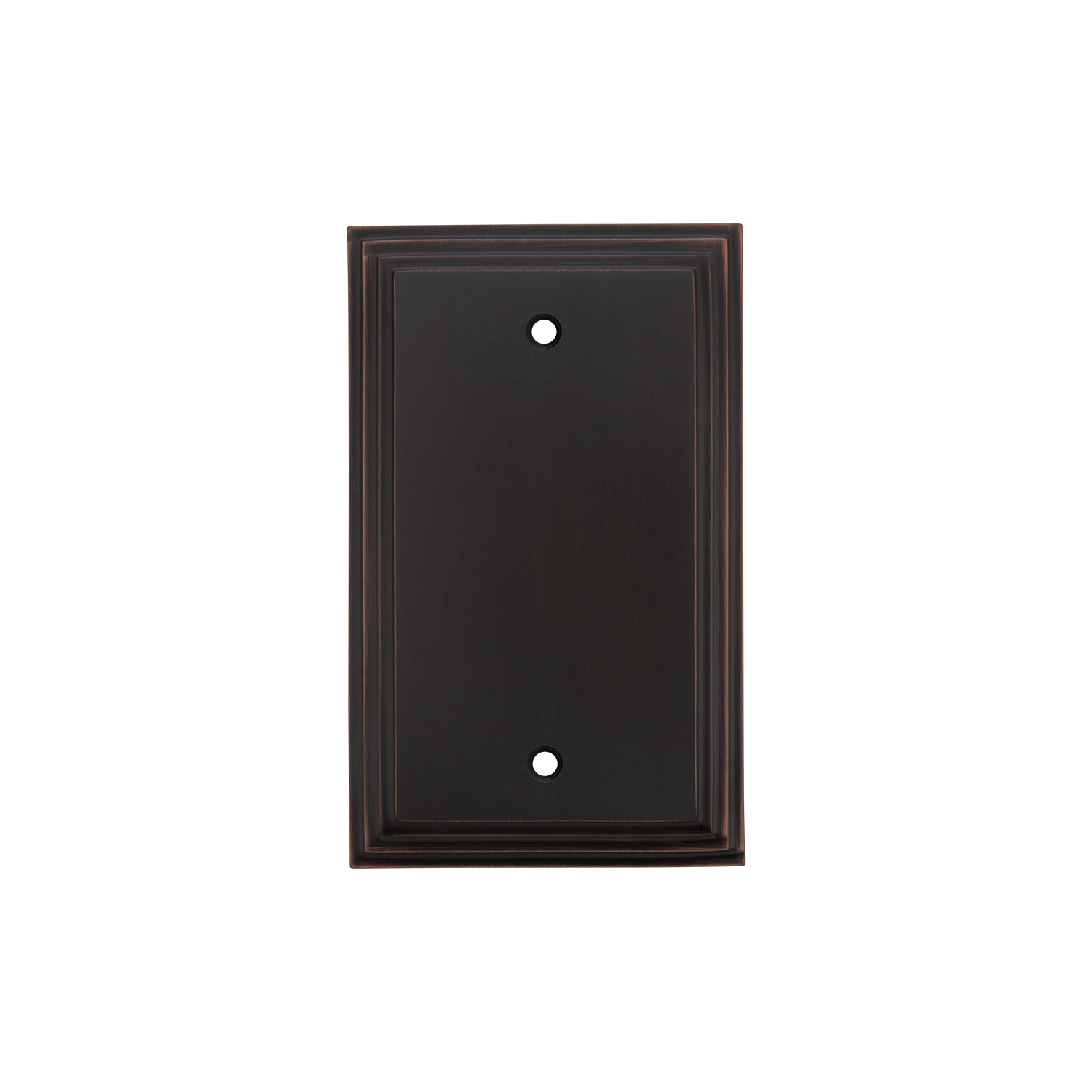 Timeless Bronze Deco Switch Plate with Blank Cover - Elegant Wall Plate for Home, Office & Commercial Decor