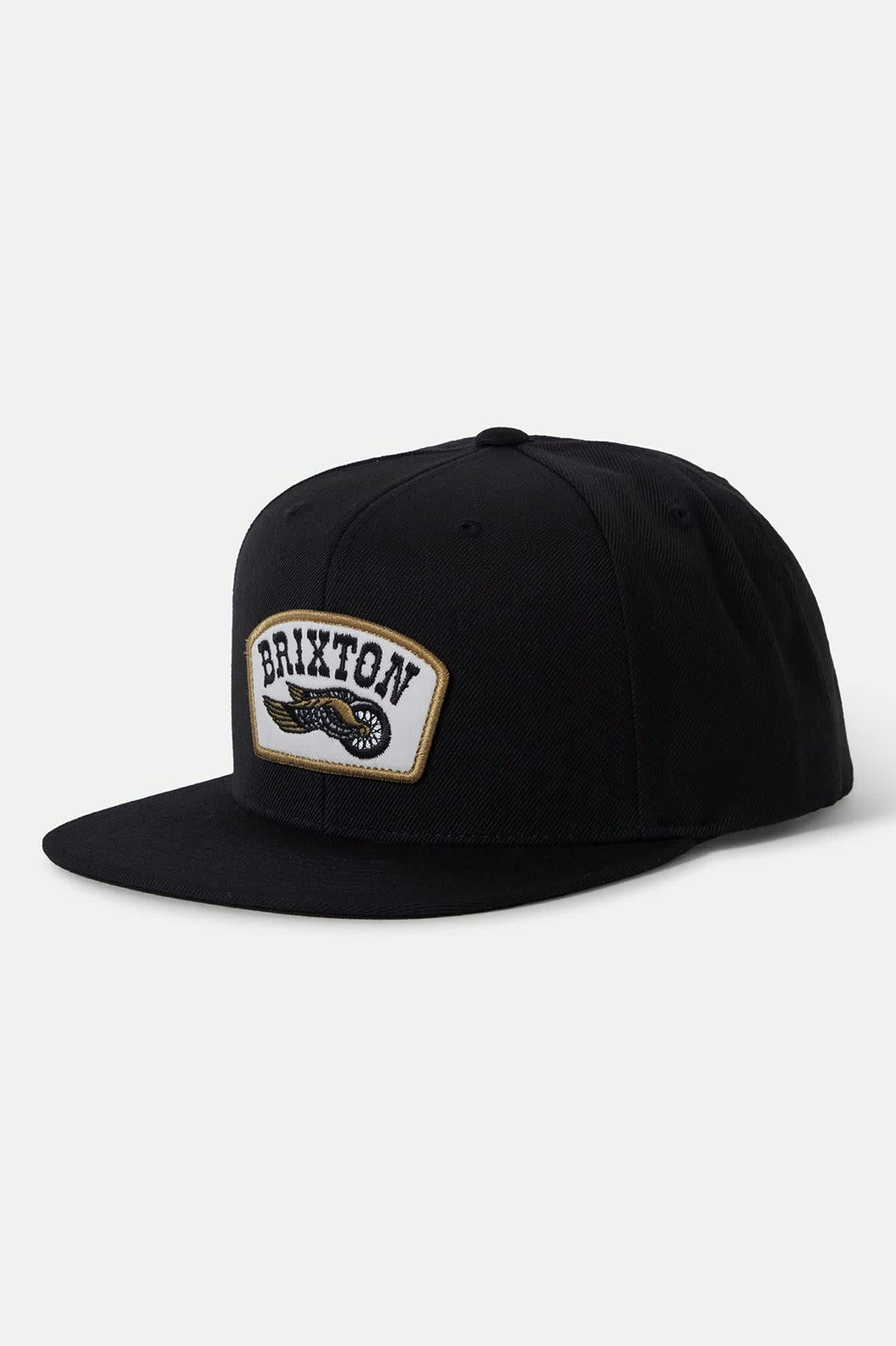 Black Roller Snapback Hat - Adjustable & Stylish Baseball Cap for Men & Women - Perfect for Casual Wear, Sports & Outdoor Activities