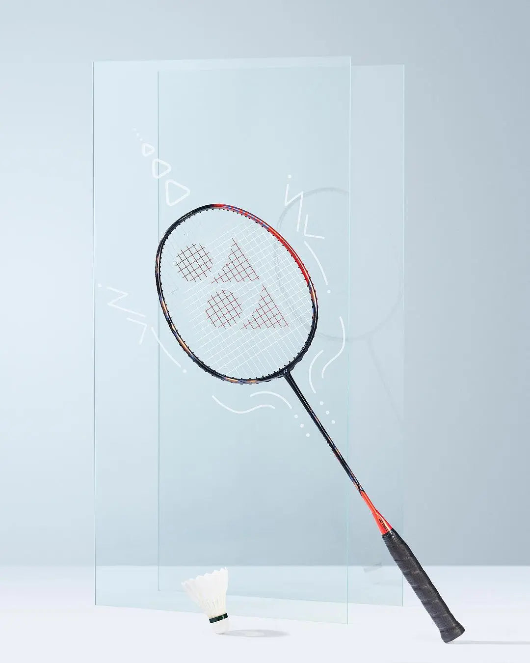 Yonex Astrox 77 Play Badminton Racket (High Orange) - Pre-Strung for Intermediate Players | Perfect for Training & Competitive Matches