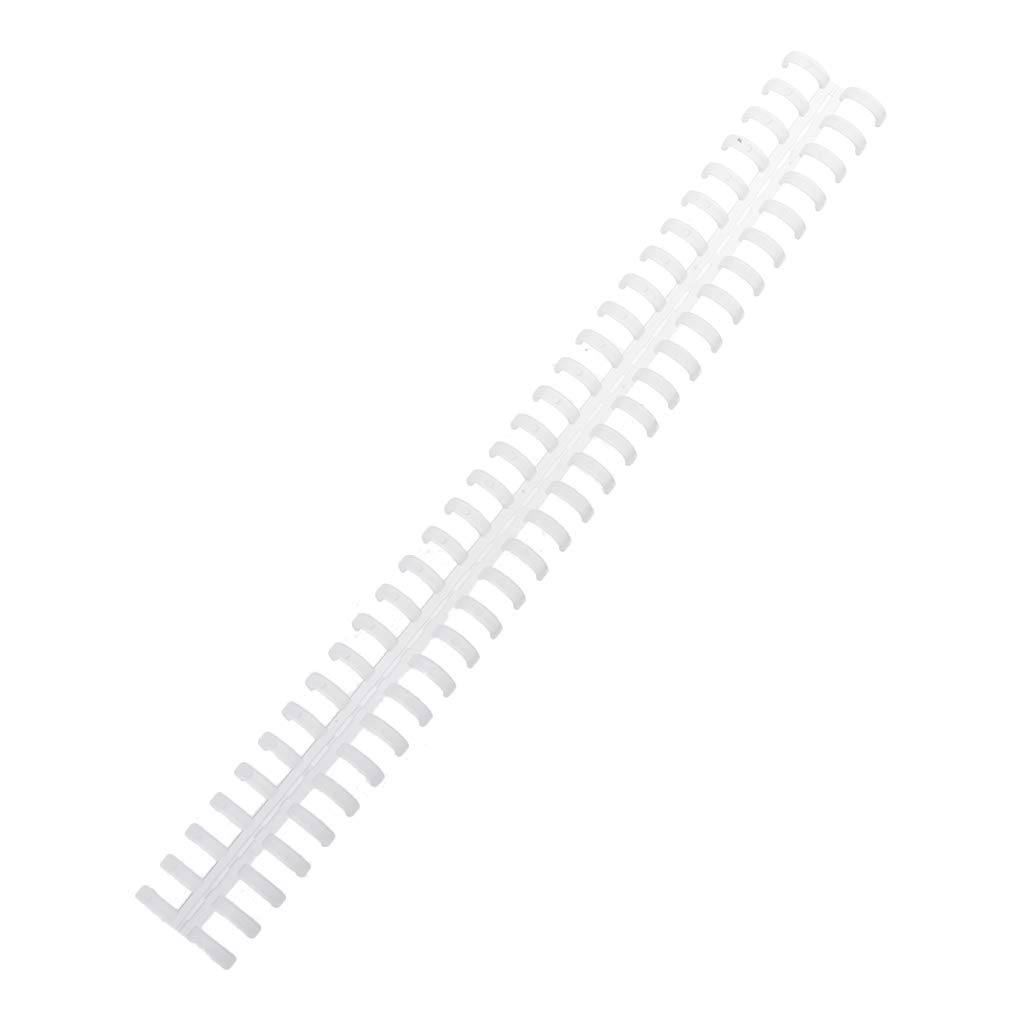 BOBEINI 30-Hole Spiral Binder Notebook - A4 Loose-Leaf Paper Scrapbook Album for School, Office & Craft Projects | Durable Plastic Binding Rings for Organizing Documents, Journals & Artwork