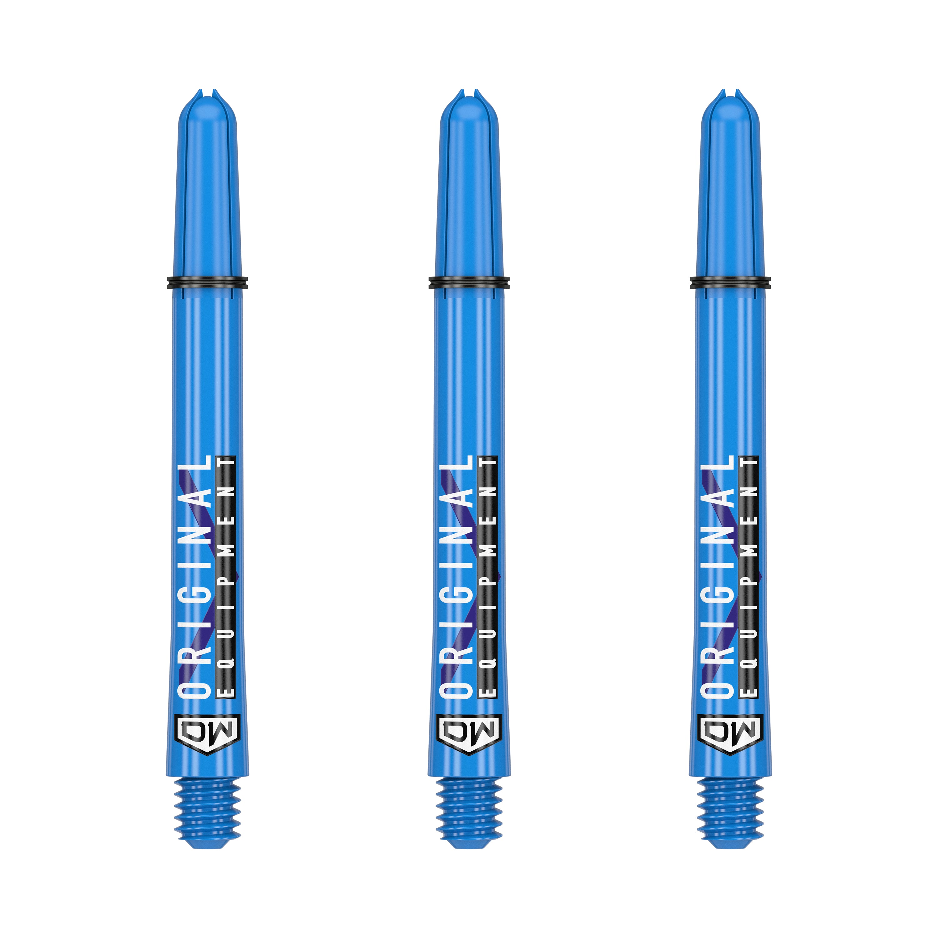 DART WORLD Clinch Darts Shafts 3PK - High Performance Dart Shafts for Steel Tip Darts (Blue) | Perfect for Professional Players & Dart Enthusiasts | Great for Bars, Tournaments & Home Practice
