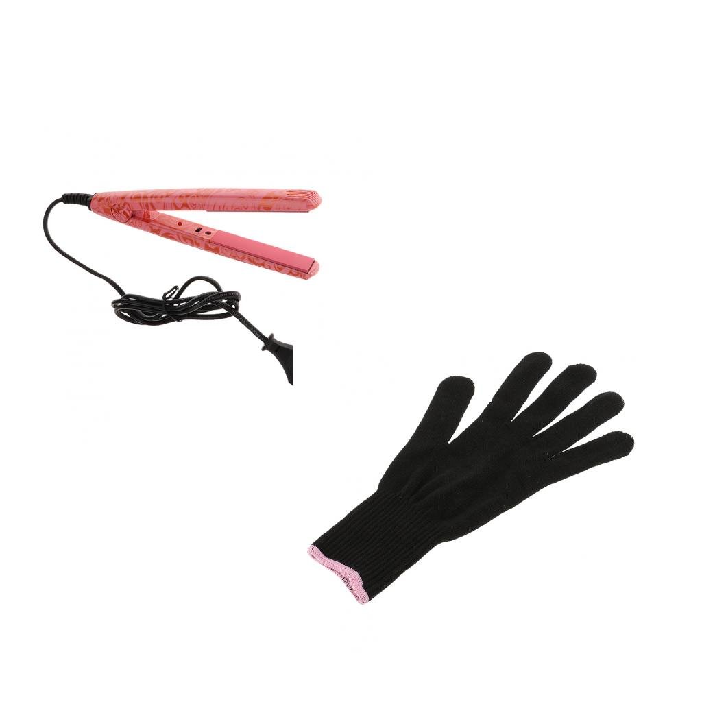 SECRET DESIRE SDR 1PC Professional Heat Resistant Gloves for Hair Styling - Heat Protection for Curling Irons, Flat Irons & Wands - Ambidextrous Design - Perfect for Salon Stylists & Home Hair Care