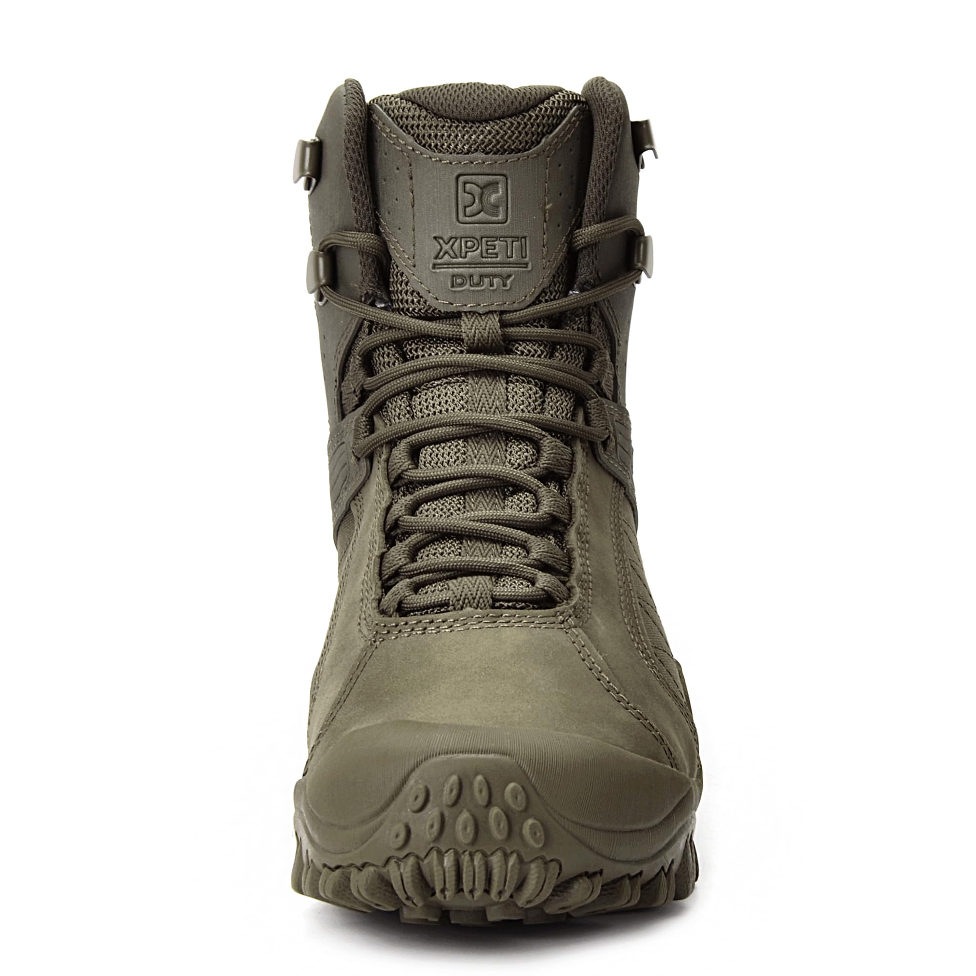 XPETI Men's Raptor Tactical Boots - Waterproof Hiking Boots for Men, Lightweight Combat Boots with Anti-Slip Sole - Perfect for Outdoor Adventures, Hiking, and Military Use
