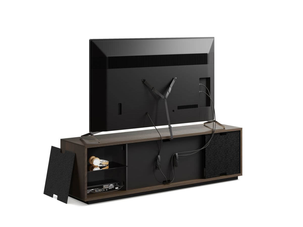BDI Profile 8479 Media Console - Modern TV Stand with Storage for Living Room, Home Theater & Entertainment Centers
