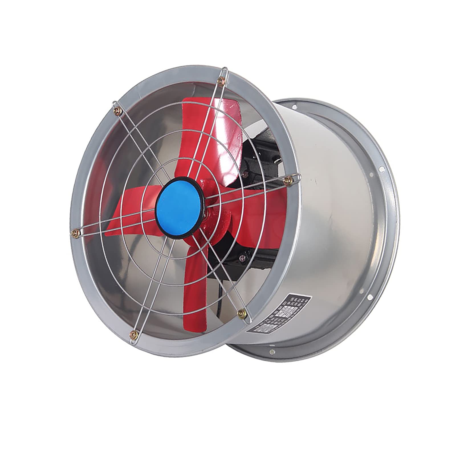 8 Inch Explosion Proof Inline Duct Fan - 100W/180W Utility Blower for Grow Tents, Hydroponics & Industrial Ventilation | Safe for Potentially Explosive Environments | Perfect for Residential, Commercial & Greenhouse Air Extraction