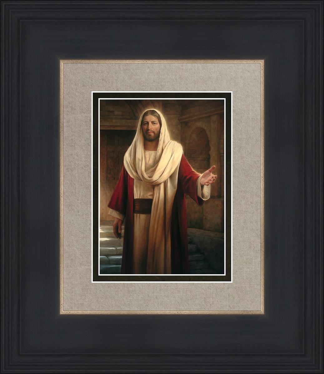 Come Follow Me by Howard Lyon - Inspirational Christian Art Print for Home, Church & Office Decor