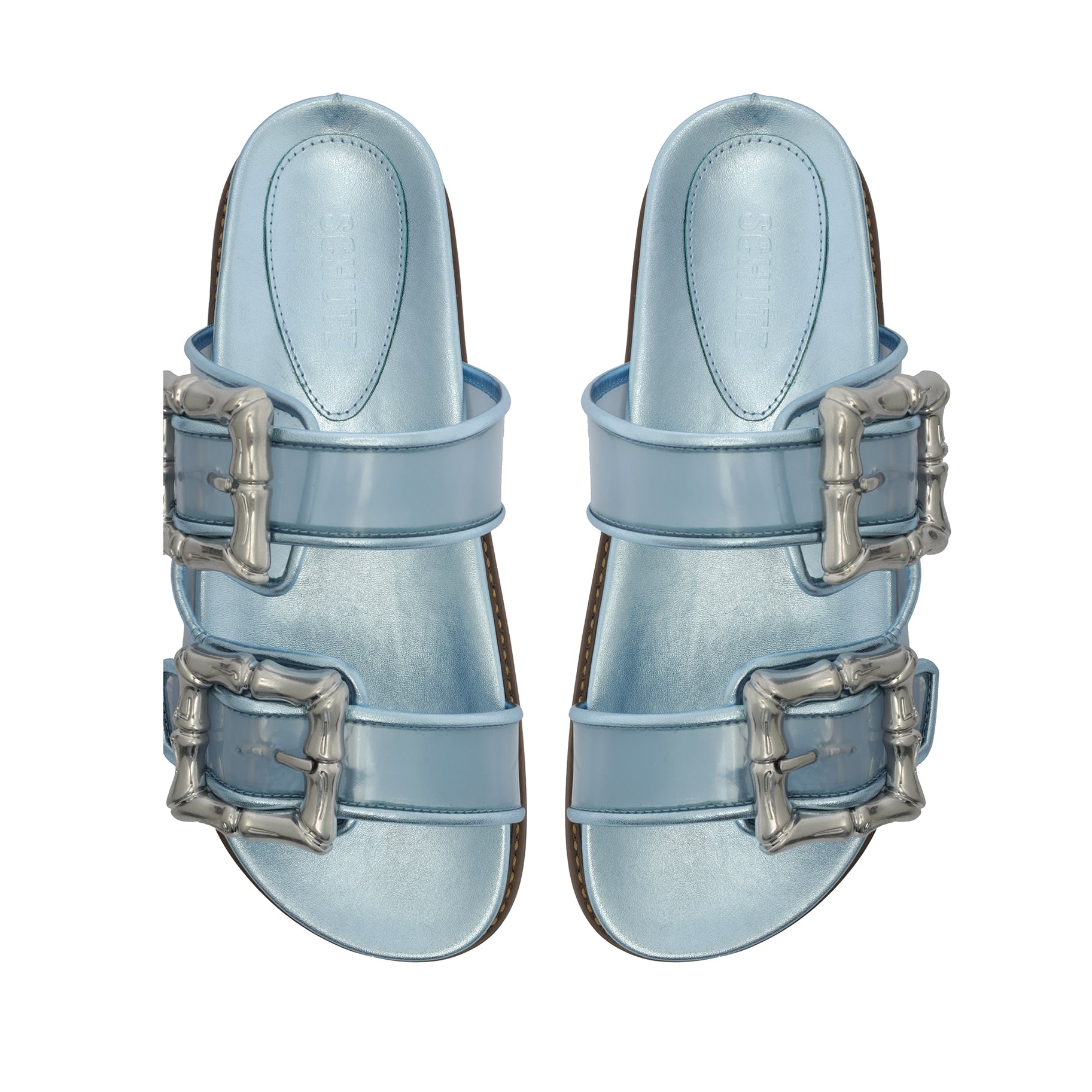 Enola Sporty Vinyl Sandals for Women - Comfortable Slip-On Beach Shoes with Arch Support - Perfect for Walking, Travel, and Summer Outfits