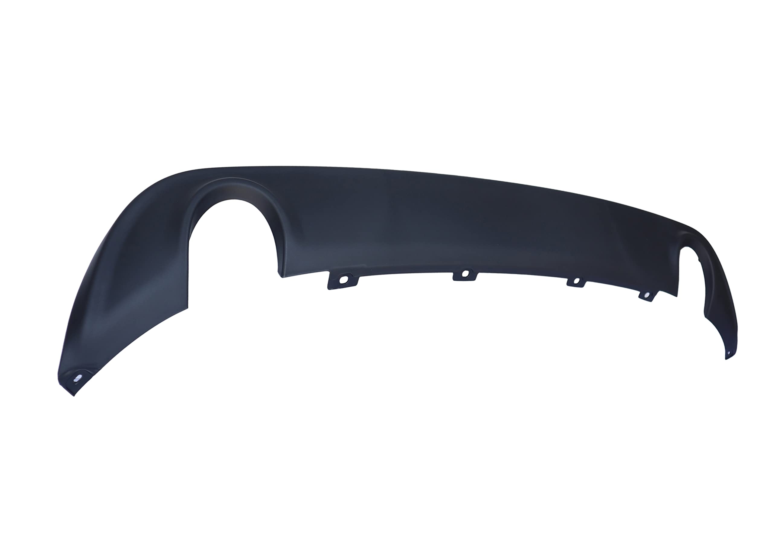Dodge Charger Rear Lower Valance Air Dam Deflector (2013-2018) - Textured Plastic Apron Liner - CH1195133 & 68240581AA Compatible - Perfect Fit for Enhanced Aerodynamics & Protection